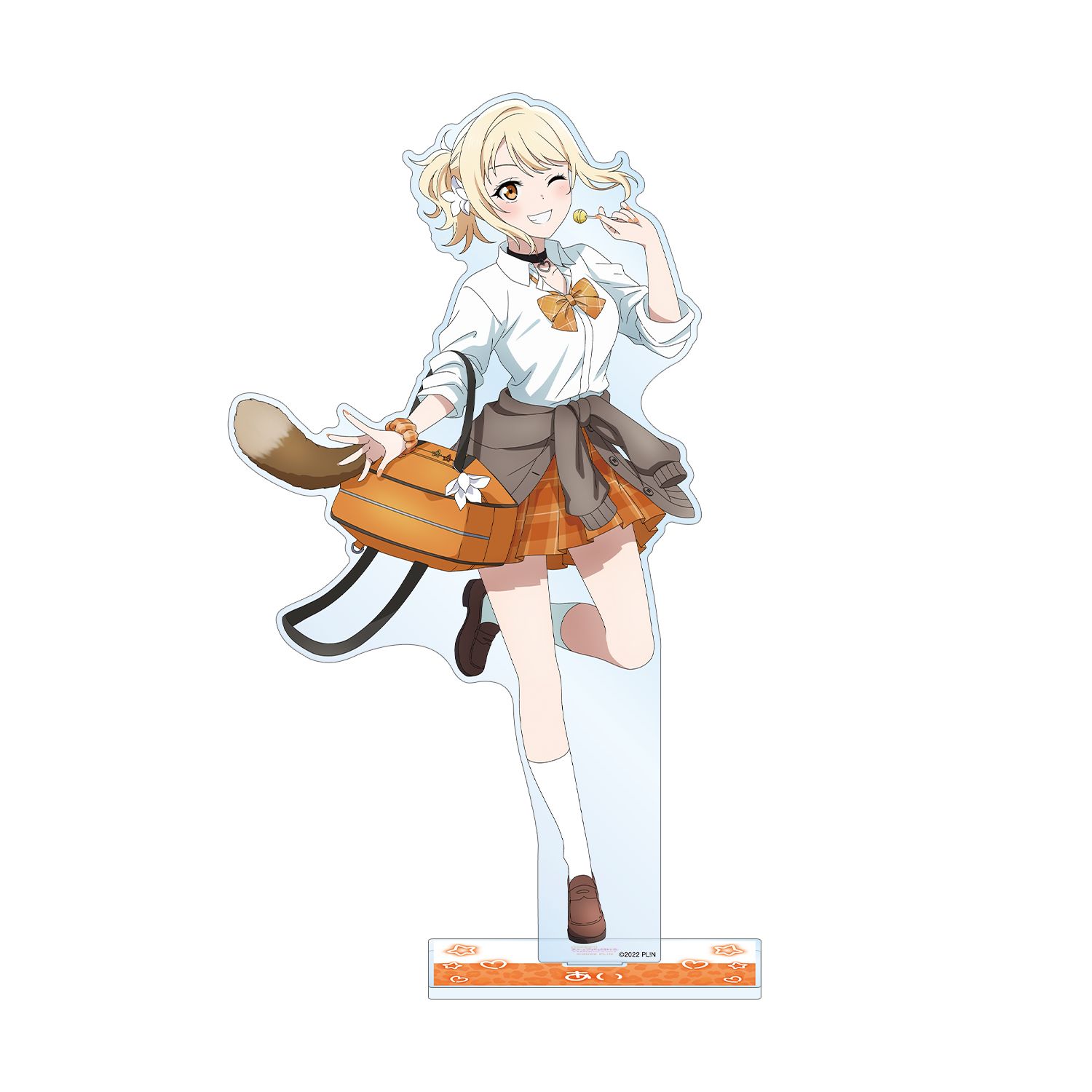 ラブライブ!虹ヶ咲学園スクールアイドル同好会 描き下ろし 宮下 愛 ギャル制服ver. 特大アクリルスタンド - 公式商品画像 | AniSmile