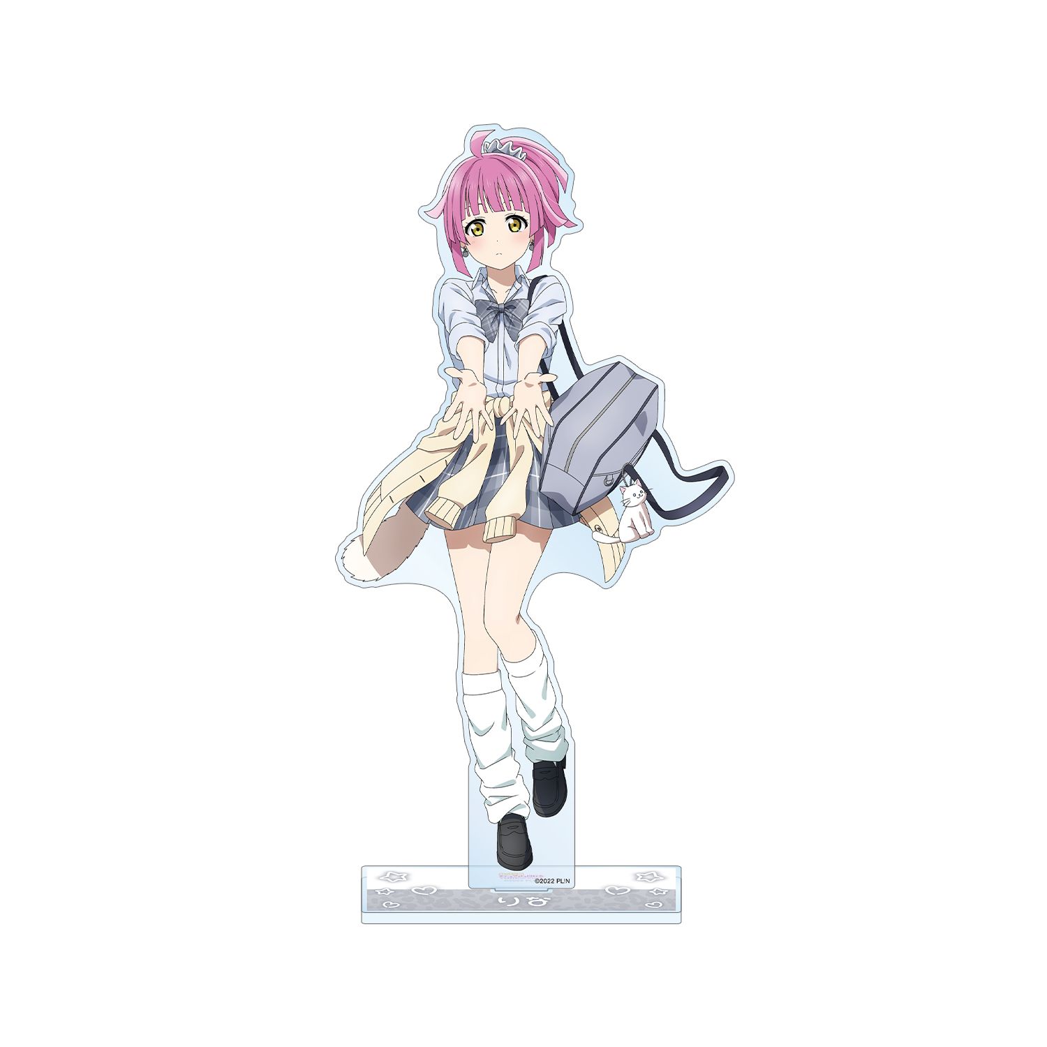 ラブライブ!虹ヶ咲学園スクールアイドル同好会 描き下ろし 天王寺璃奈 ギャル制服ver. 特大アクリルスタンド - 公式商品画像 | AniSmile