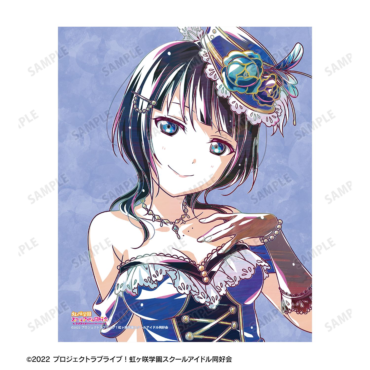 ラブライブ!虹ヶ咲学園スクールアイドル同好会 朝香果林 Ani-Art 第2弾 キャンバスボード 画像 3 | AniSmile