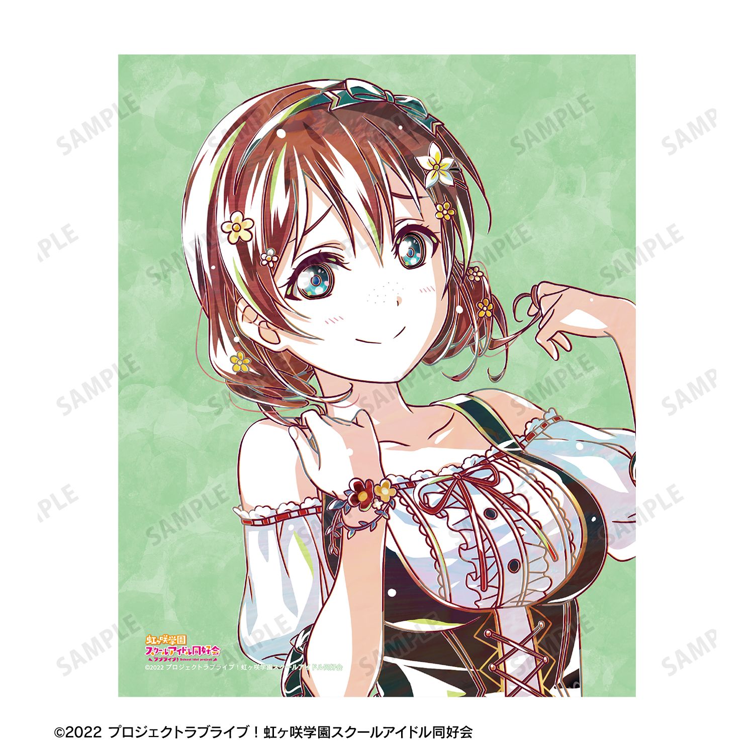 ラブライブ!虹ヶ咲学園スクールアイドル同好会 エマ・ヴェルデ Ani-Art 第2弾 キャンバスボード 画像 3 | AniSmile
