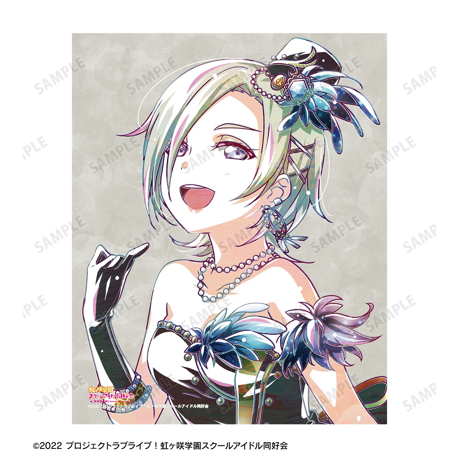 ラブライブ!虹ヶ咲学園スクールアイドル同好会 ミア・テイラー Ani-Art 第2弾 キャンバスボード 画像 3 | AniSmile