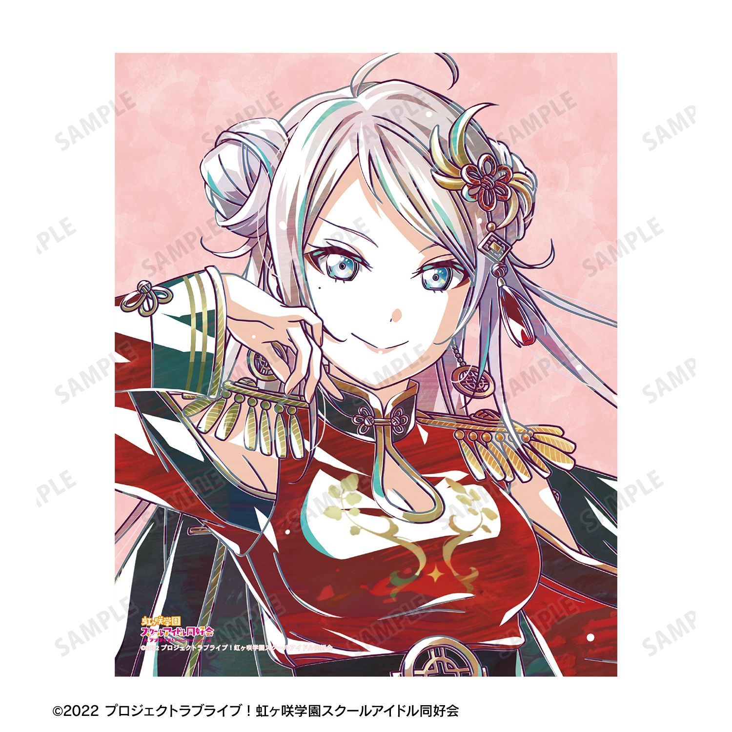 ラブライブ!虹ヶ咲学園スクールアイドル同好会 鐘 嵐珠 Ani-Art 第2弾 キャンバスボード 画像 3 | AniSmile