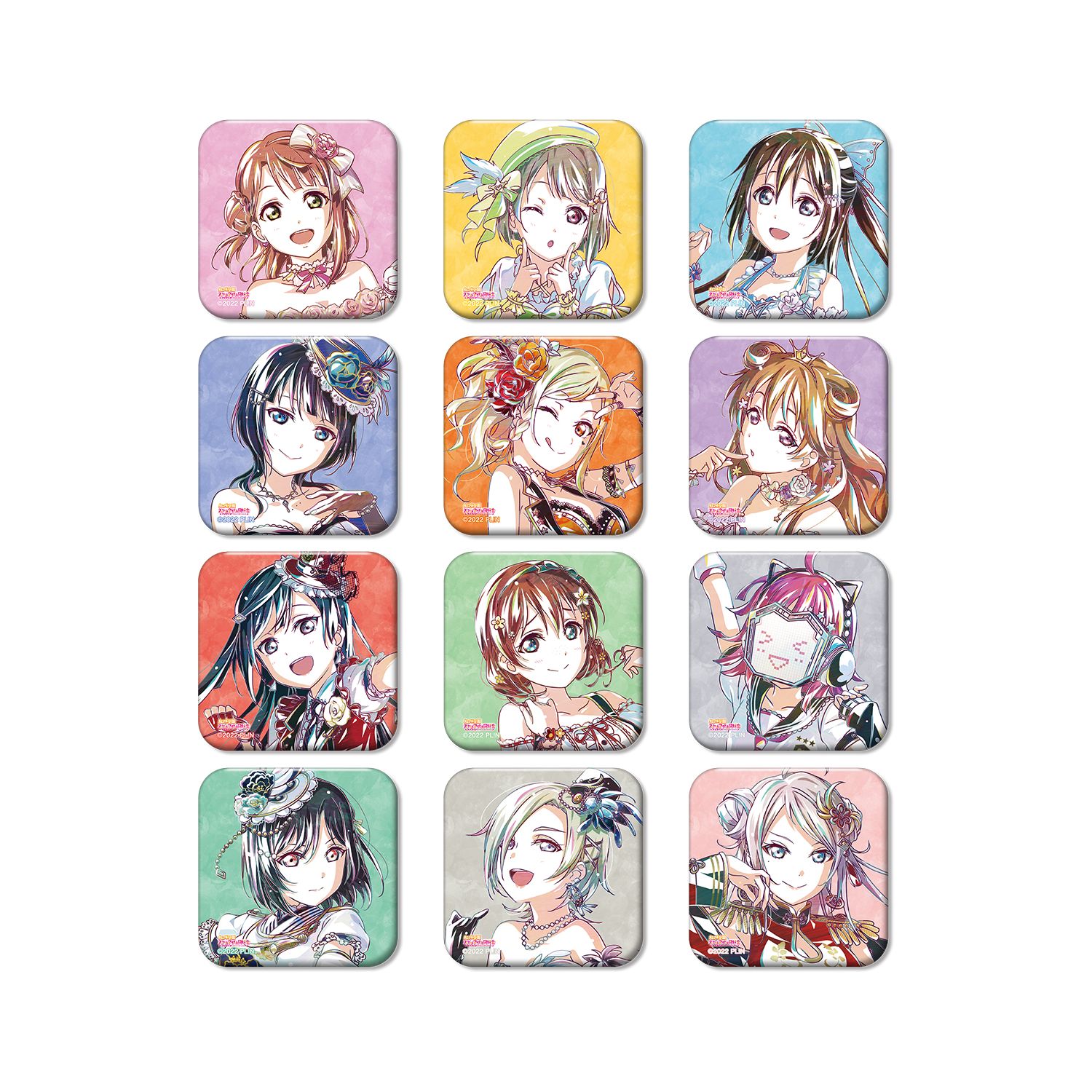 ラブライブ!虹ヶ咲学園スクールアイドル同好会 トレーディング Ani-Art 第2弾 スクエア缶バッジ(単位/単品) Image 6 | AniSmile