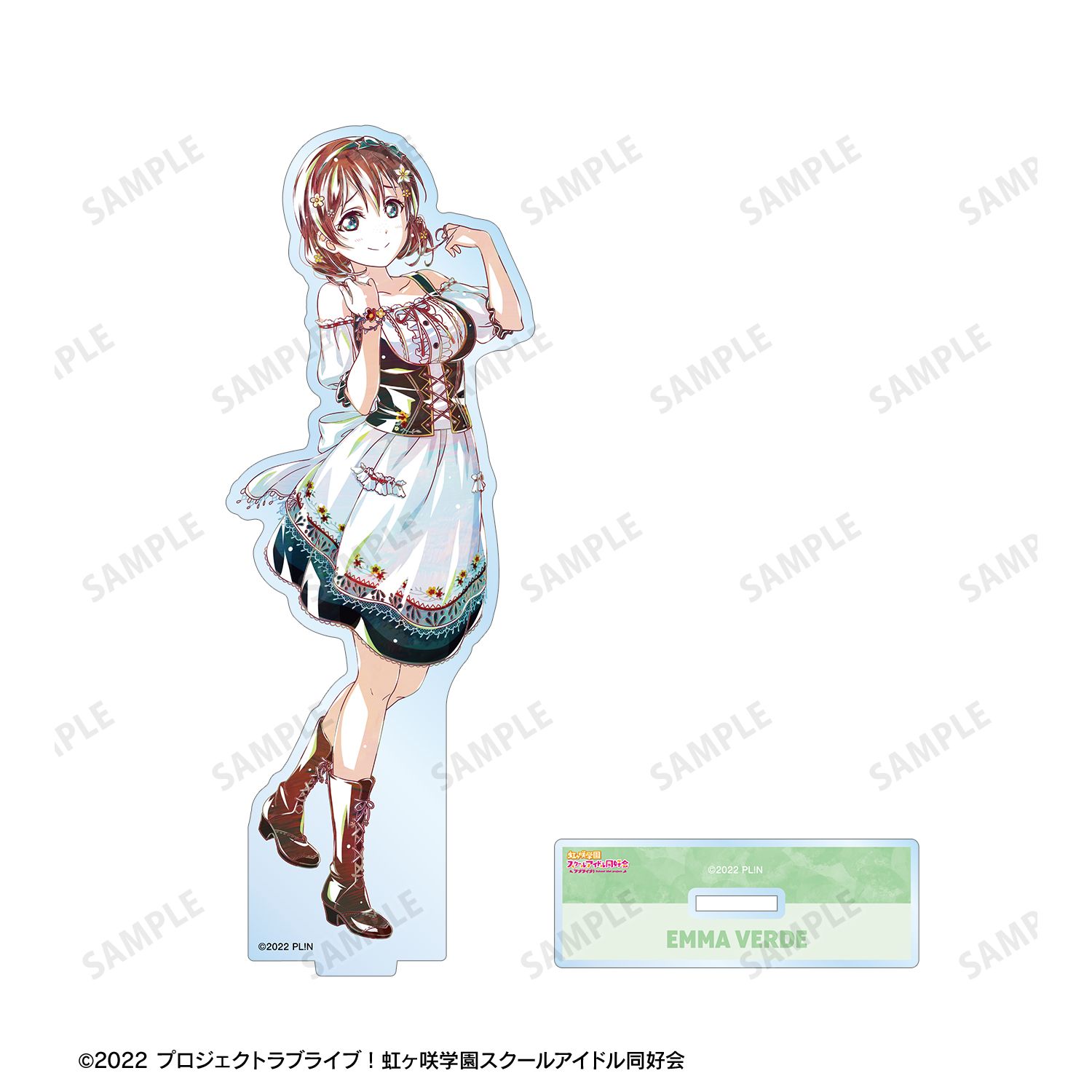ラブライブ!虹ヶ咲学園スクールアイドル同好会 エマ・ヴェルデ Ani-Art 第2弾 BIGアクリルスタンド 画像 3 | AniSmile