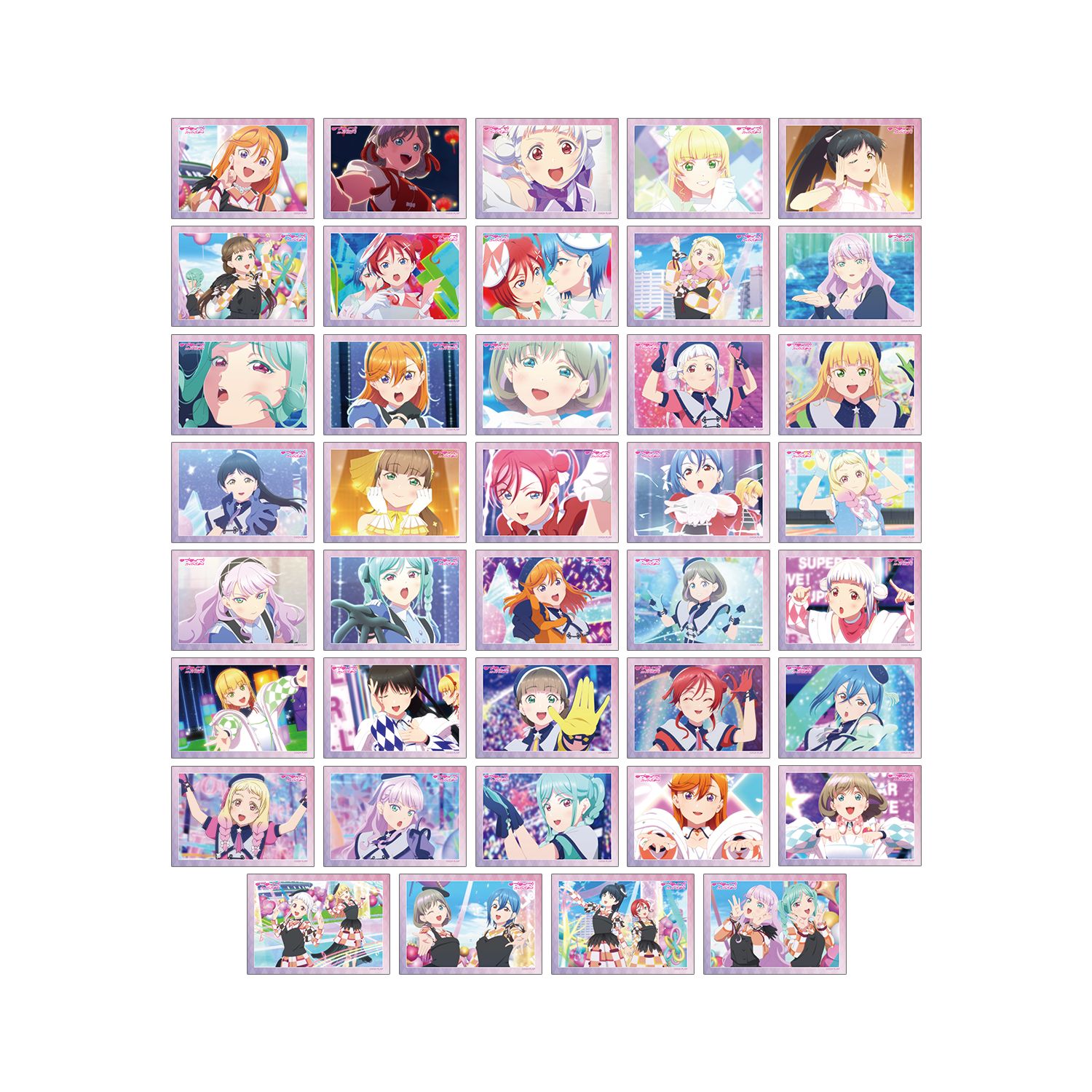 ラブライブ!スーパースター!! トレーディング 3期 場面写ブロマイド3枚セット(単位/単品) 画像 2 | AniSmile