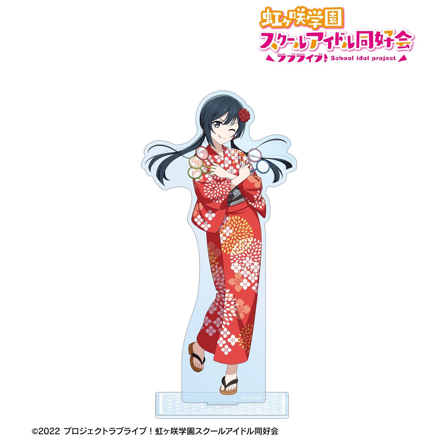 ラブライブ!虹ヶ咲学園スクールアイドル同好会 描き下ろし 優木せつ菜 縁日ver. BIGアクリルスタンド 画像 2 | AniSmile