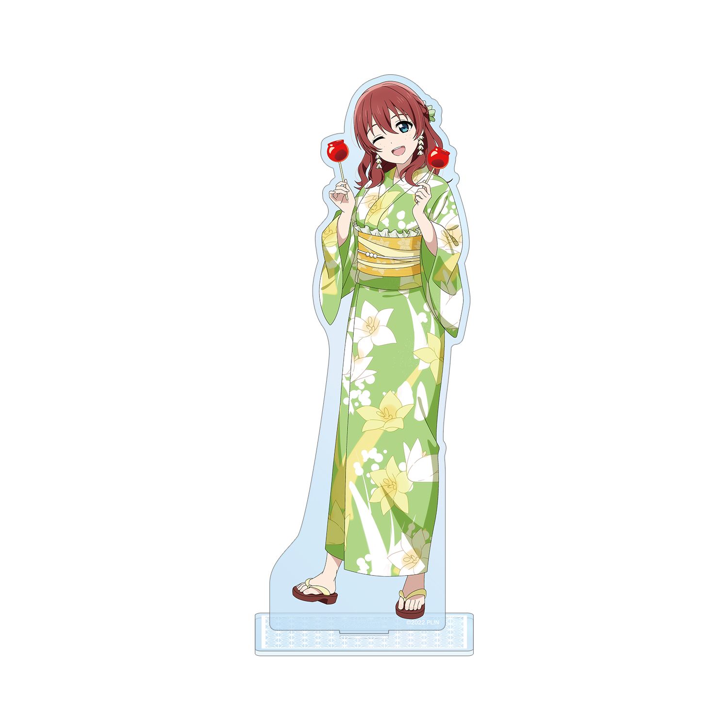 ラブライブ!虹ヶ咲学園スクールアイドル同好会 描き下ろし エマ・ヴェルデ 縁日ver. BIGアクリルスタンド 画像 2 | AniSmile