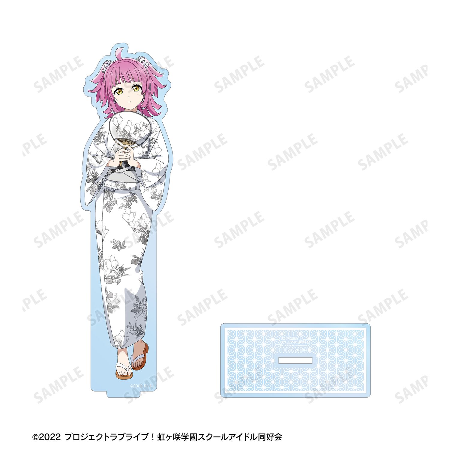 ラブライブ!虹ヶ咲学園スクールアイドル同好会 描き下ろし 天王寺璃奈 縁日ver. BIGアクリルスタンド 画像 3 | AniSmile