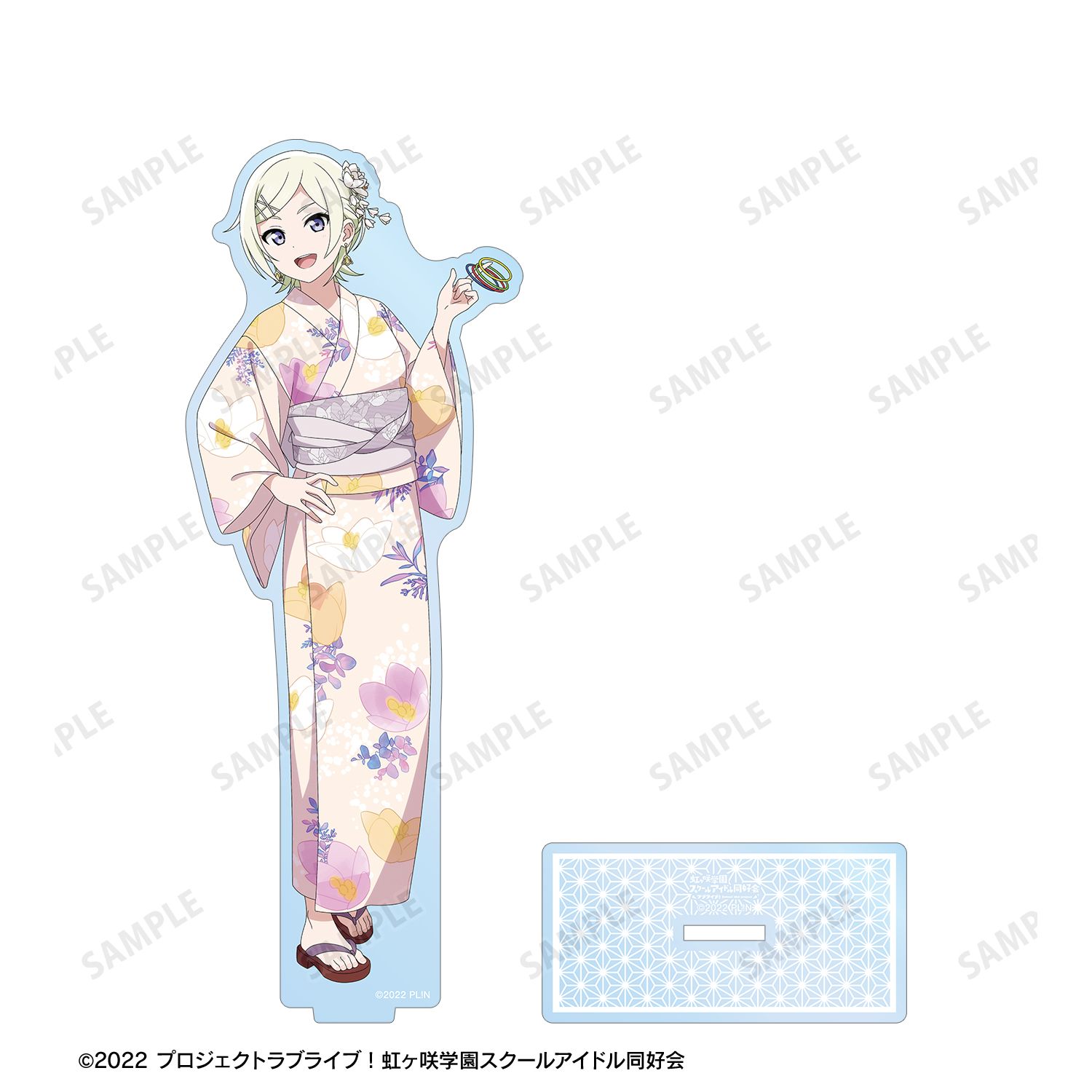 ラブライブ!虹ヶ咲学園スクールアイドル同好会 描き下ろし ミア・テイラー 縁日ver. BIGアクリルスタンド 画像 3 | AniSmile