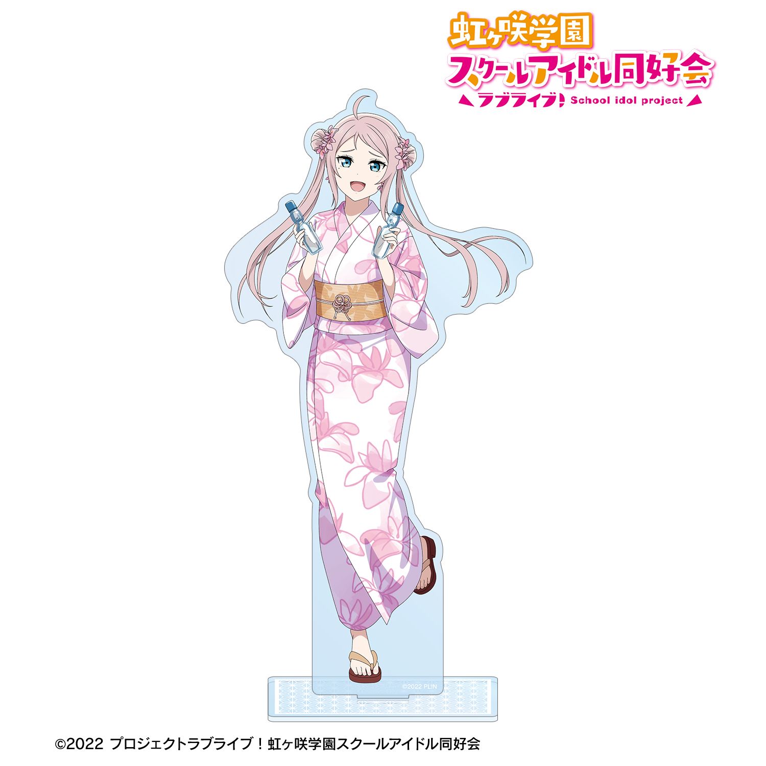 ラブライブ!虹ヶ咲学園スクールアイドル同好会 描き下ろし 鐘 嵐珠 縁日ver. BIGアクリルスタンド 画像 2 | AniSmile