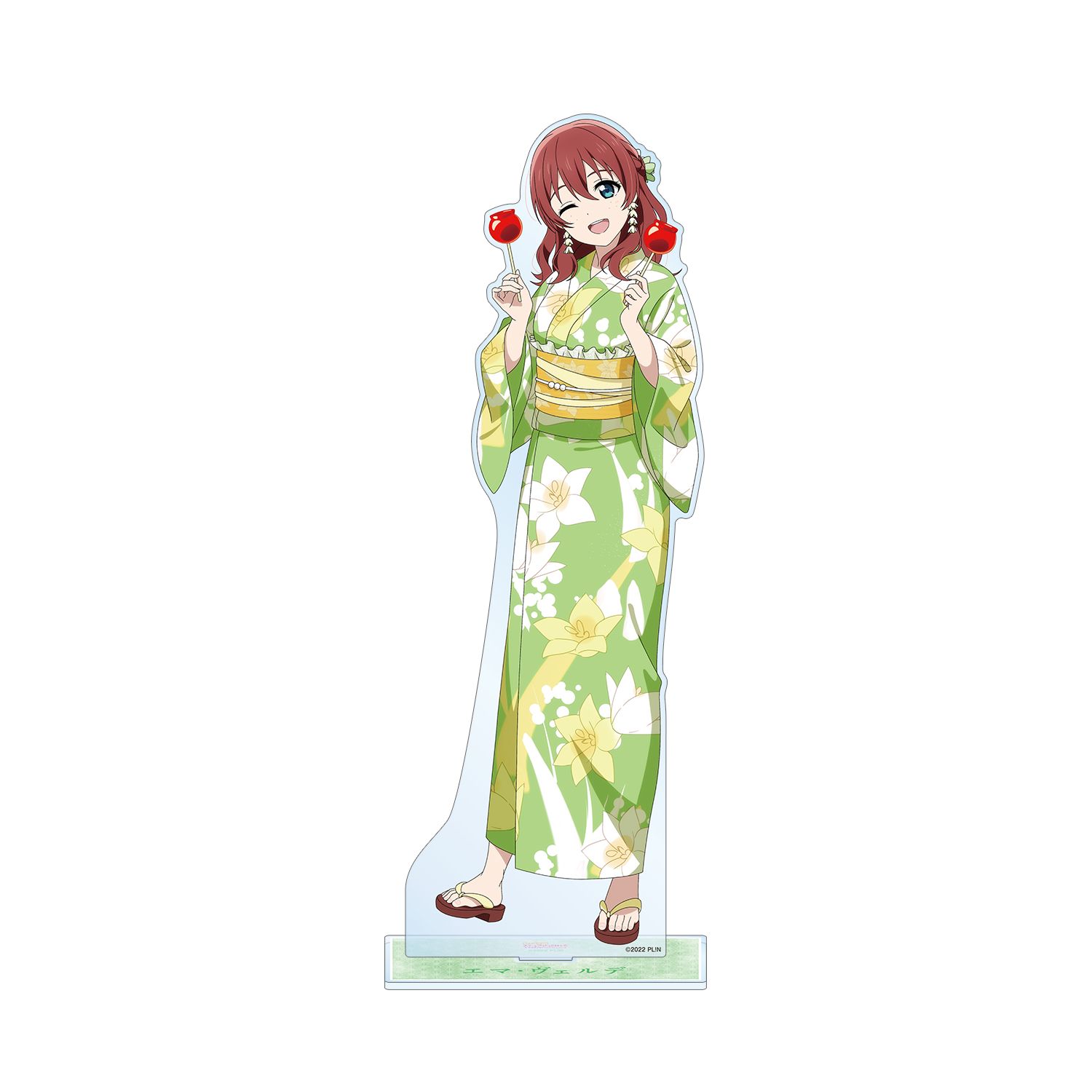 ラブライブ!虹ヶ咲学園スクールアイドル同好会 描き下ろし エマ・ヴェルデ 縁日ver. 特大アクリルスタンド - 公式商品画像 | AniSmile