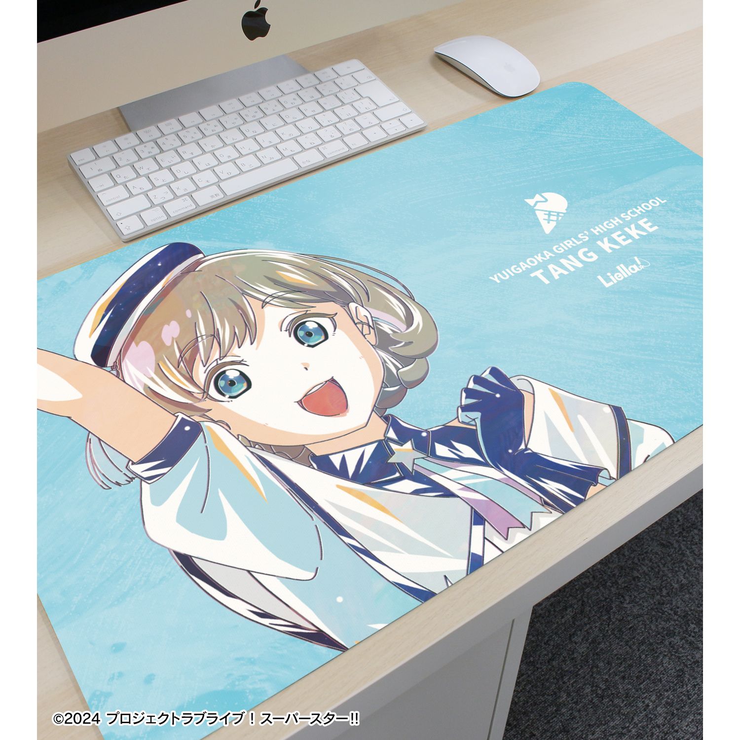 ラブライブ! 描き下ろし 唐 可可 スーパースター!!ver. Ani-Art マルチデスクマット 画像 3 | AniSmile