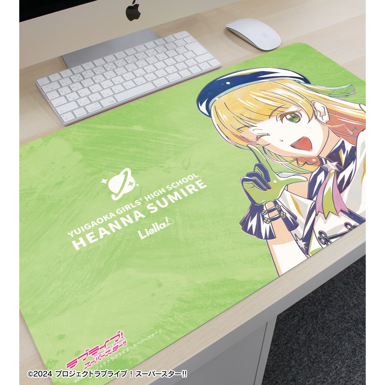 ラブライブ! 描き下ろし 平安名すみれ スーパースター!!ver. Ani-Art マルチデスクマット 画像 3 | AniSmile