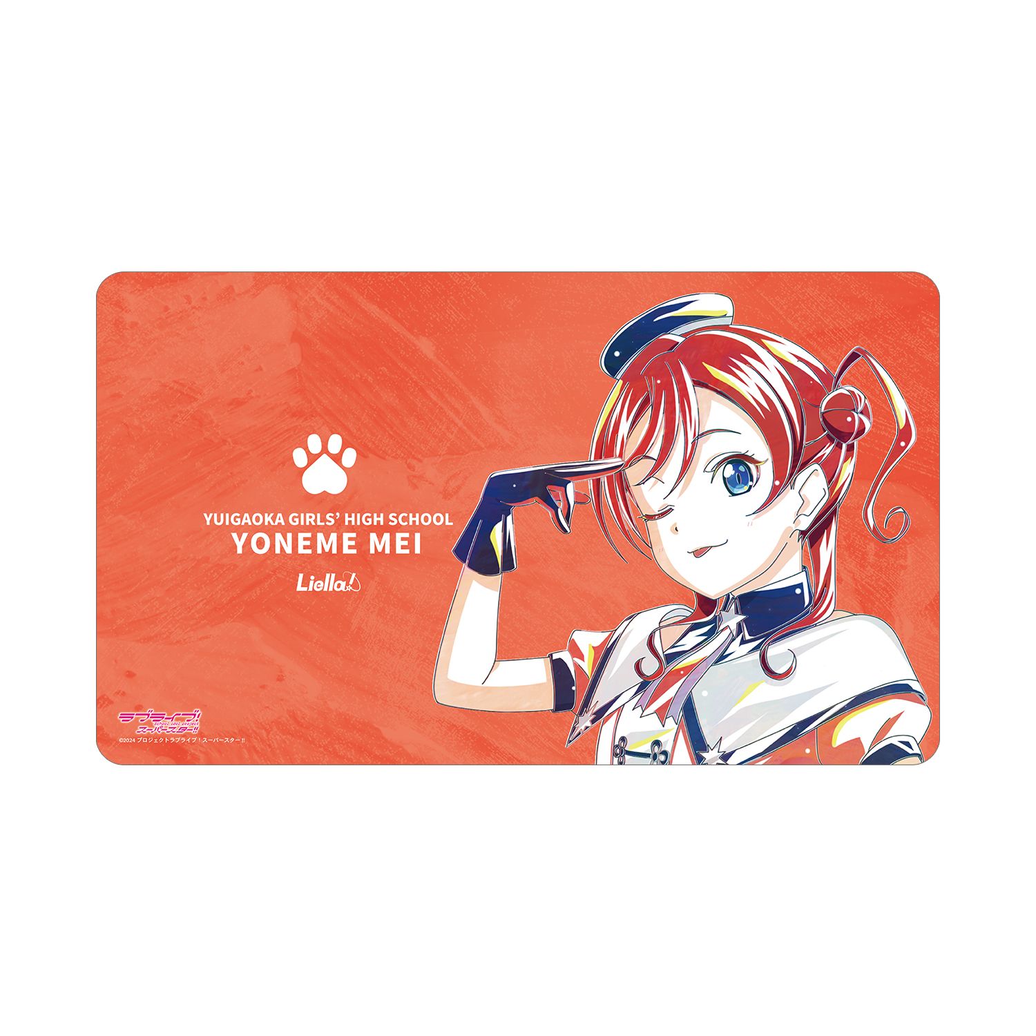 ラブライブ! 描き下ろし 米女メイ スーパースター!!ver. Ani-Art マルチデスクマット - 公式商品画像 | AniSmile