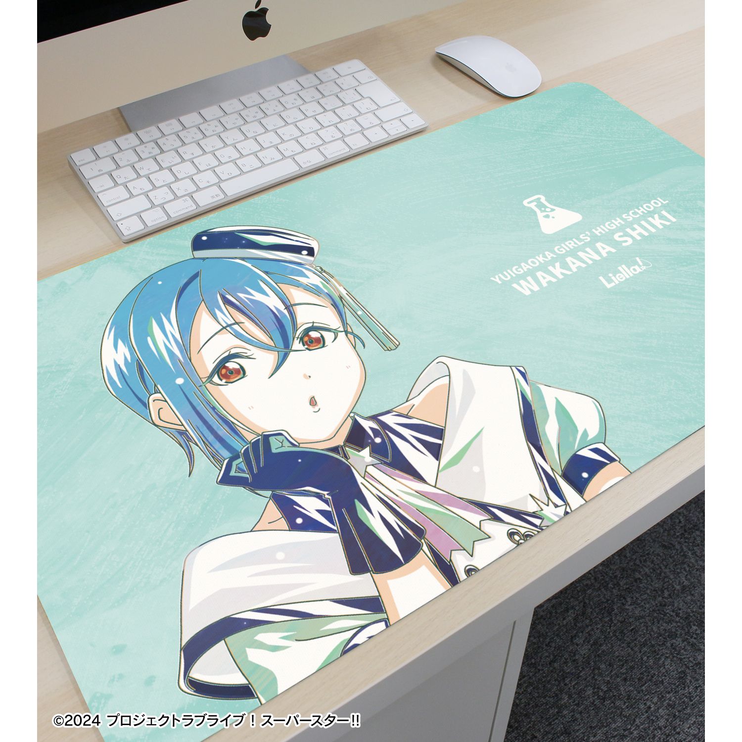 ラブライブ! 描き下ろし 若菜四季 スーパースター!!ver. Ani-Art マルチデスクマット 画像 3 | AniSmile
