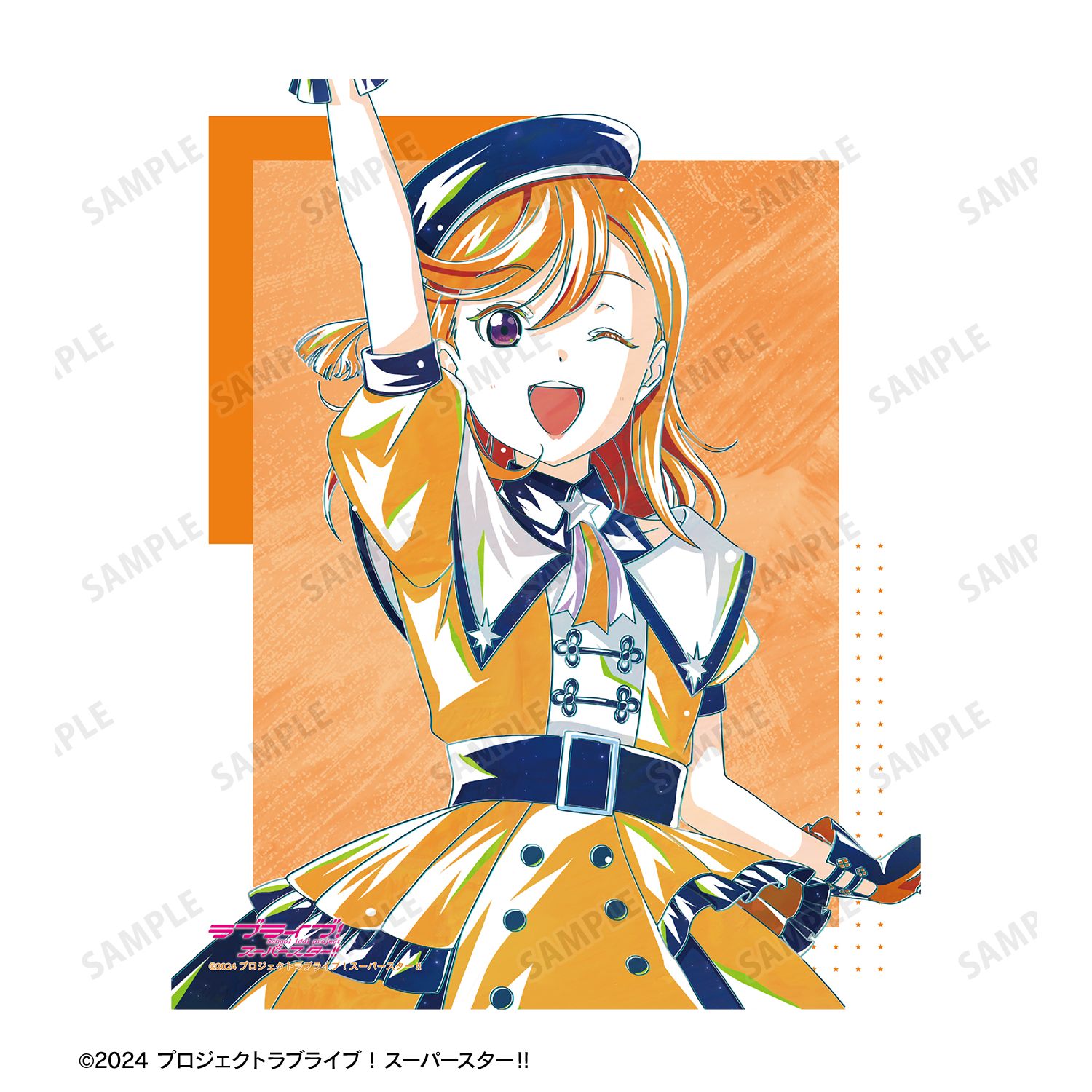 ラブライブ! 描き下ろし 澁谷かのん スーパースター!!ver. Ani-Art F3号キャンバスボード 画像 3 | AniSmile