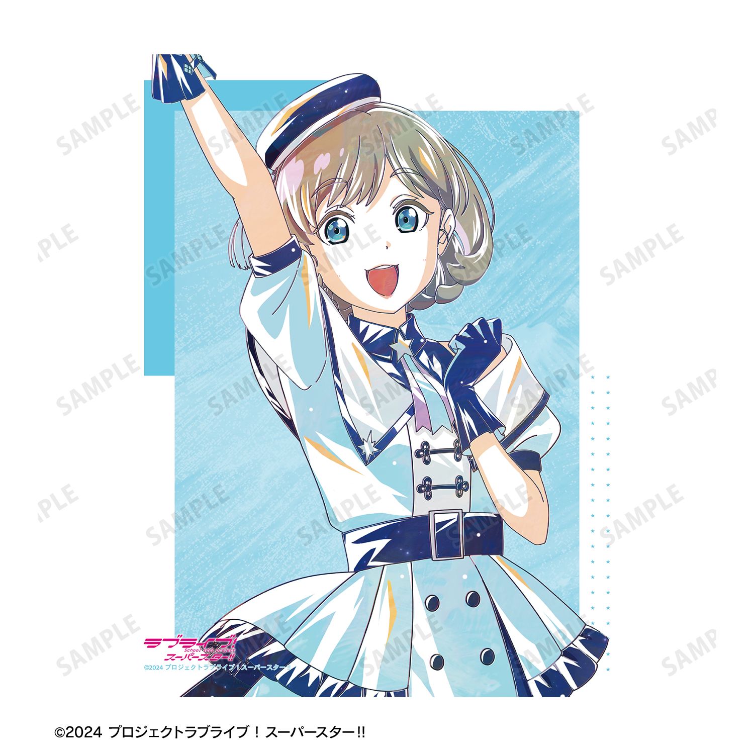 ラブライブ！ 描き下ろし 唐 可可 スーパースター!!ver. Ani-Art F3号キャンバスボード 画像 3 | AniSmile