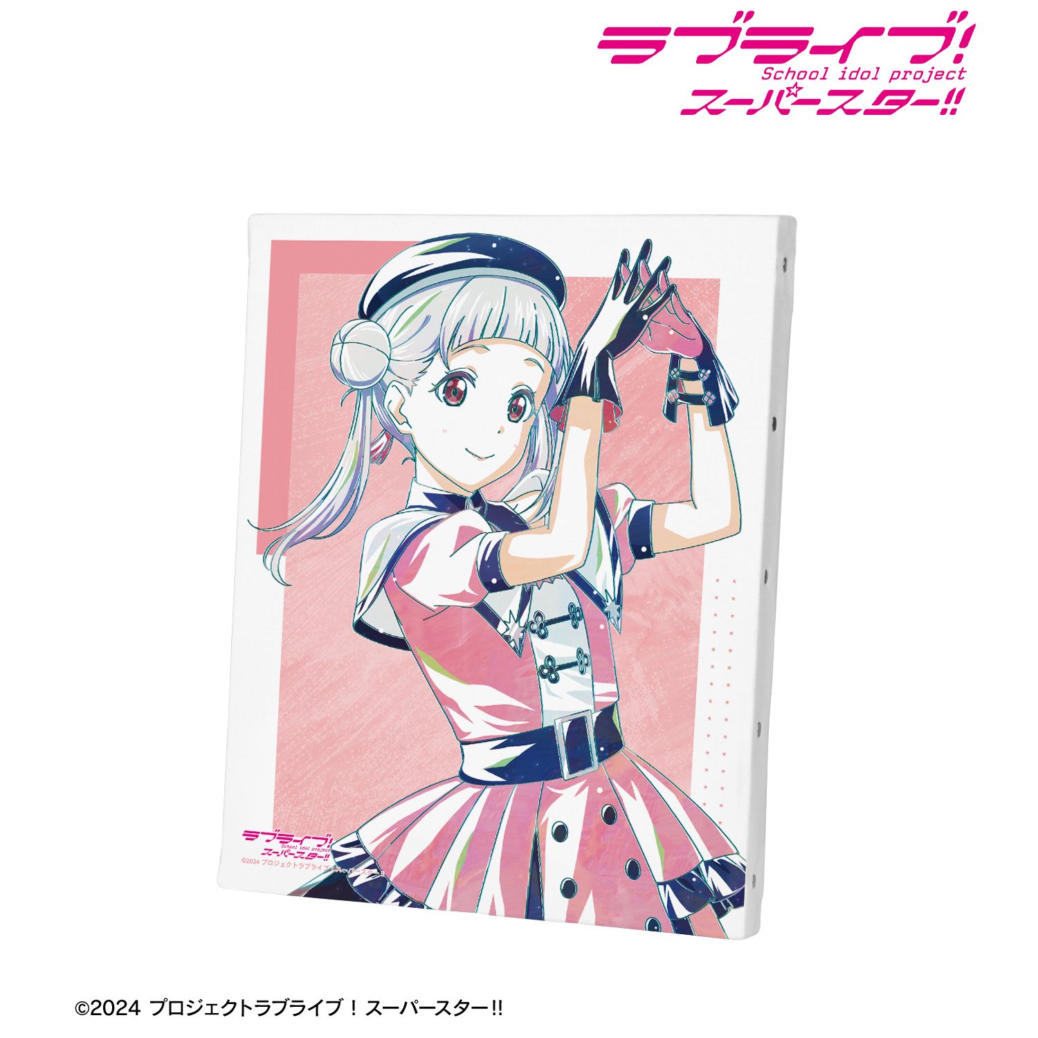 ラブライブ! 描き下ろし 嵐 千砂都 スーパースター!!ver. Ani-Art F3号キャンバスボード 画像 2 | AniSmile