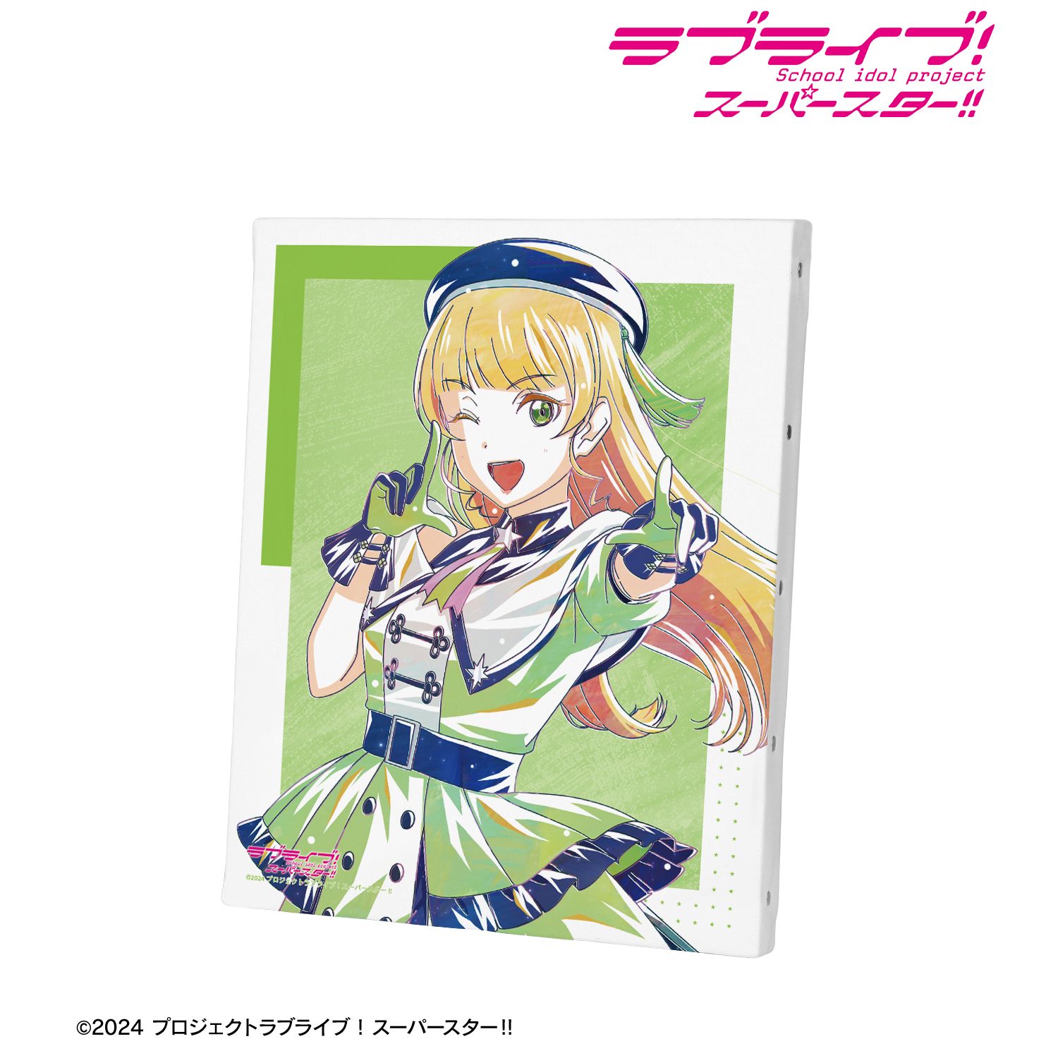 ラブライブ! 描き下ろし 平安名すみれ スーパースター!!ver. Ani-Art F3号キャンバスボード 画像 2 | AniSmile