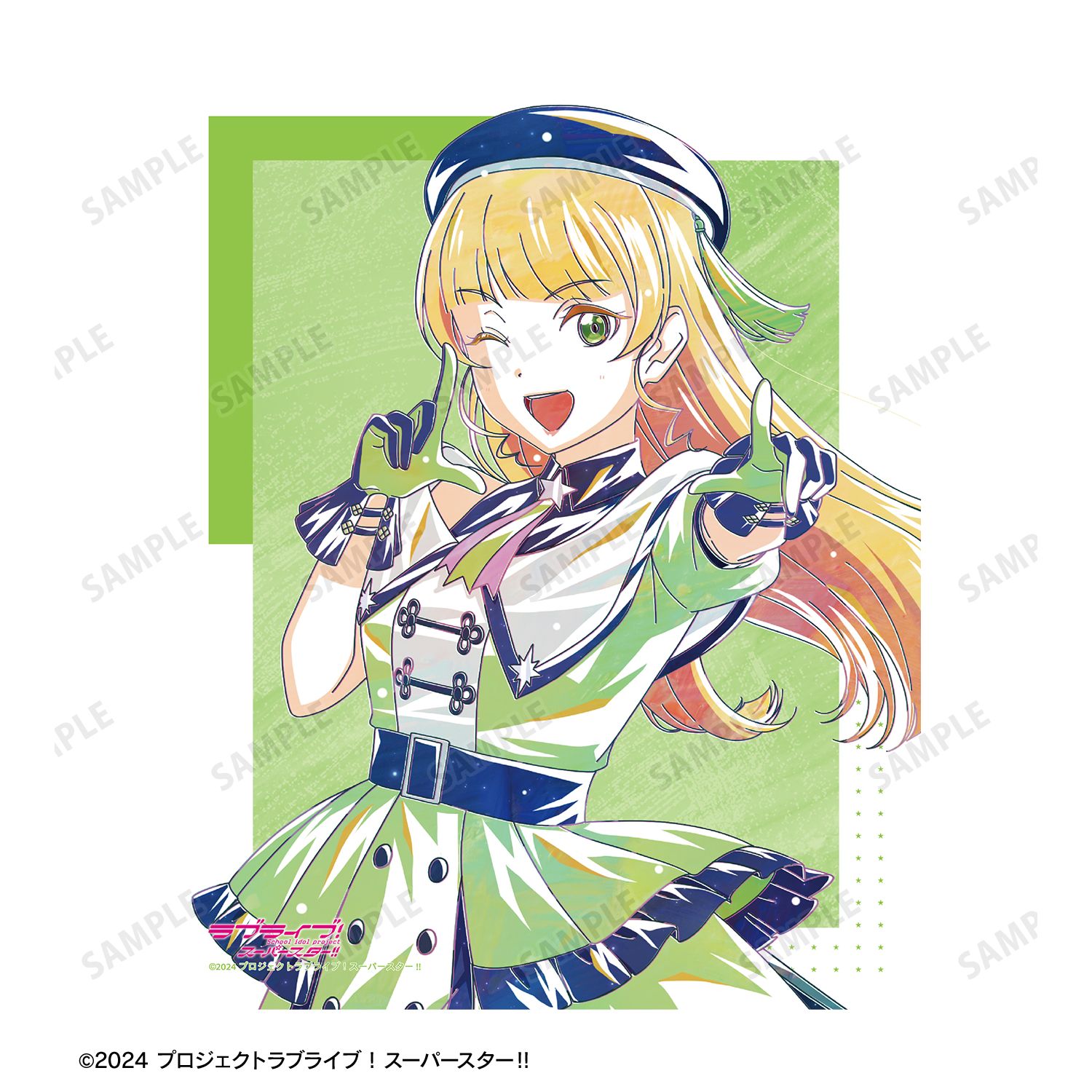 ラブライブ! 描き下ろし 平安名すみれ スーパースター!!ver. Ani-Art F3号キャンバスボード 画像 3 | AniSmile