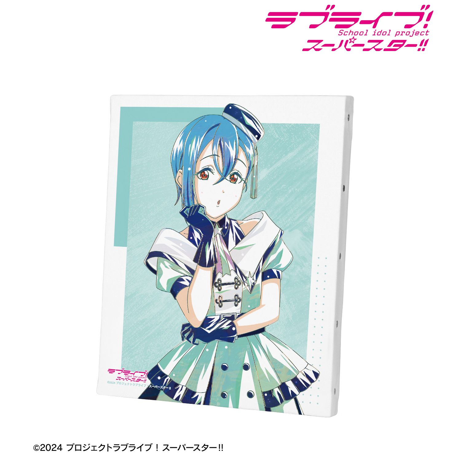 ラブライブ! 描き下ろし 若菜四季 スーパースター!!ver. Ani-Art F3号キャンバスボード 画像 2 | AniSmile