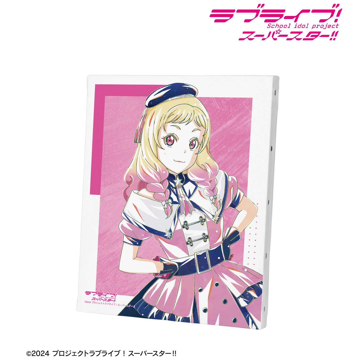 ラブライブ! 描き下ろし 鬼塚夏美 スーパースター!!ver. Ani-Art F3号キャンバスボード 画像 2 | AniSmile