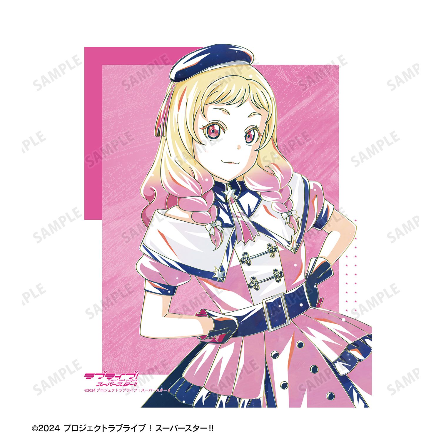 ラブライブ! 描き下ろし 鬼塚夏美 スーパースター!!ver. Ani-Art F3号キャンバスボード 画像 3 | AniSmile