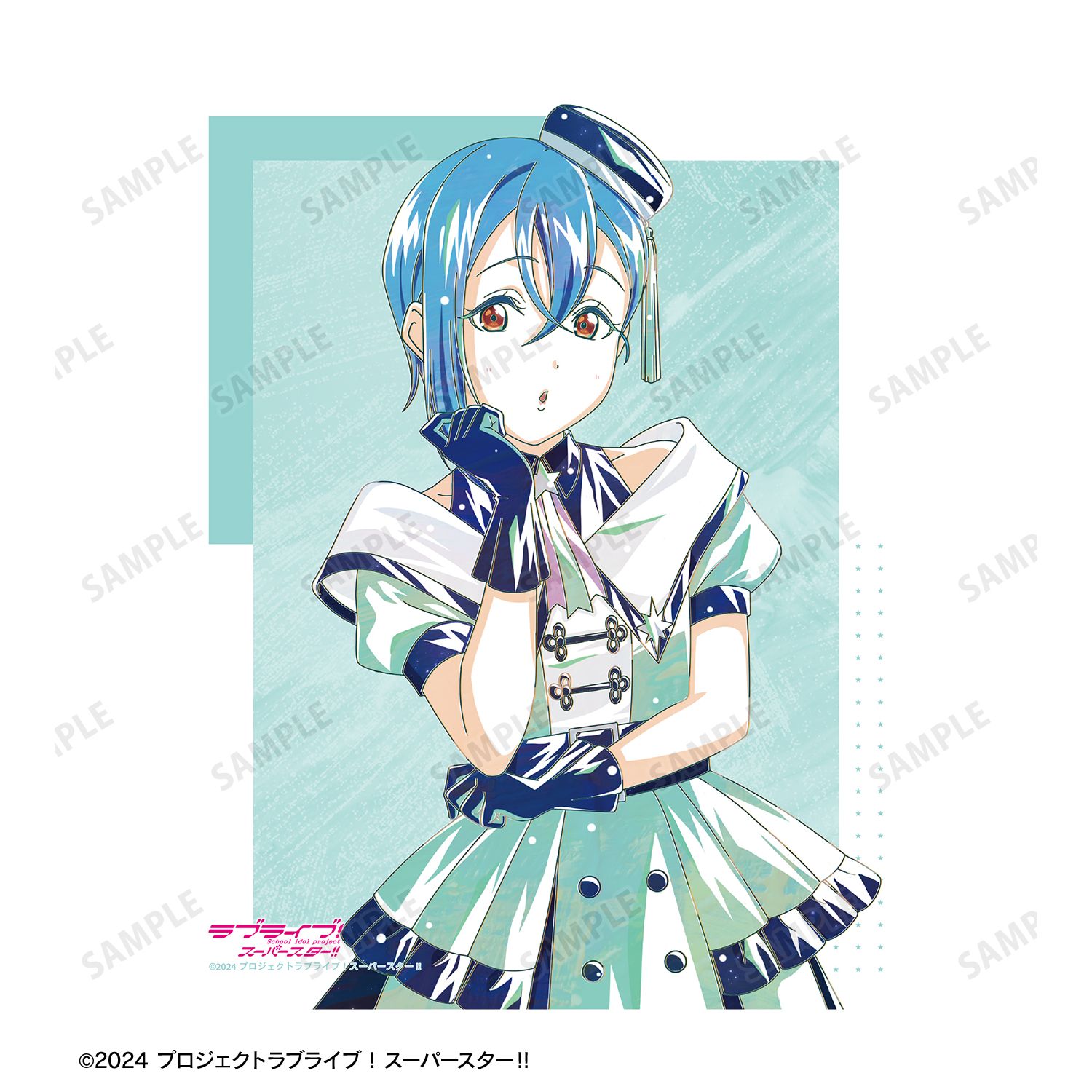 ラブライブ! 描き下ろし 若菜四季 スーパースター!!ver. Ani-Art F3号キャンバスボード 画像 3 | AniSmile
