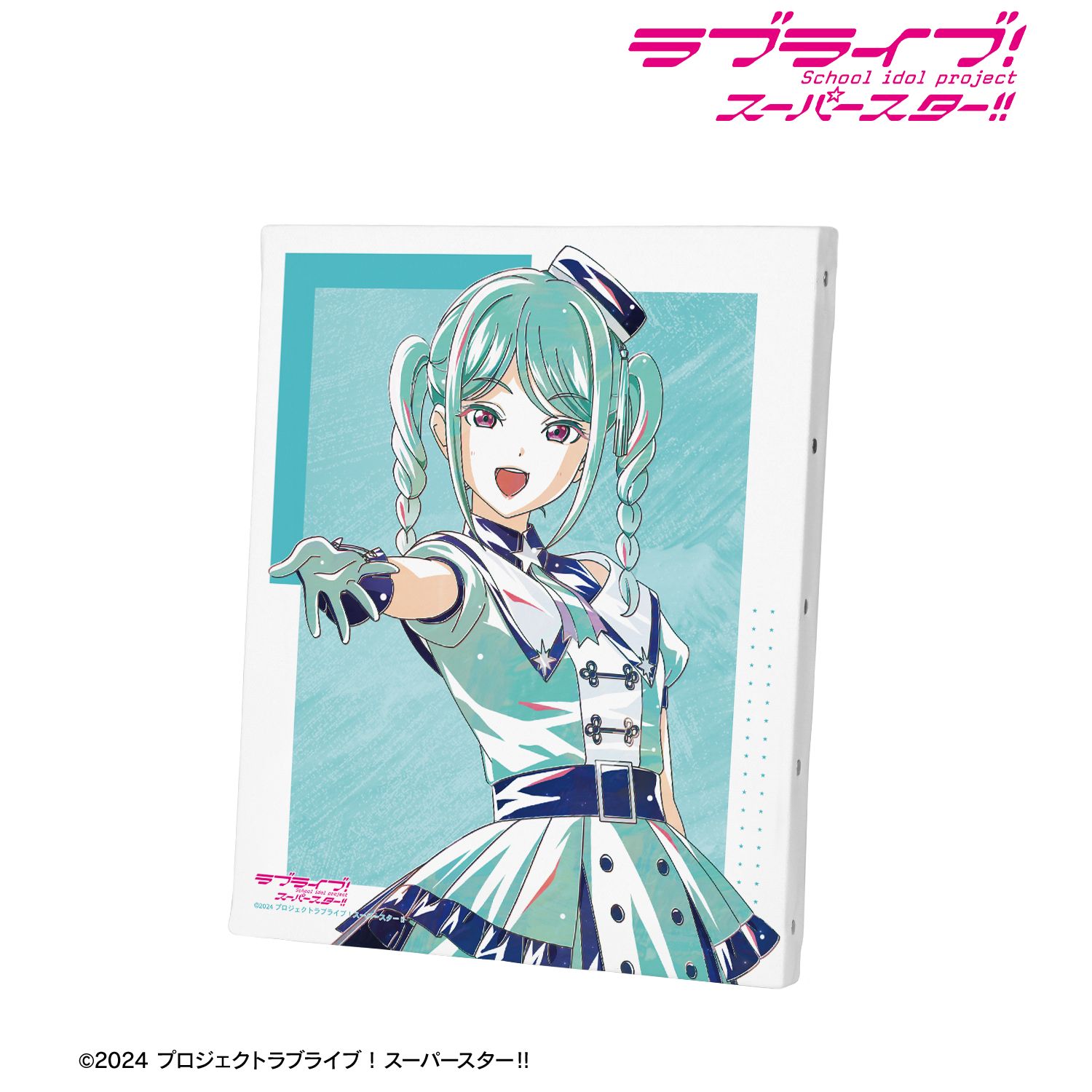 ラブライブ! 描き下ろし 鬼塚冬毬 スーパースター!!ver. Ani-Art F3号キャンバスボード 画像 2 | AniSmile