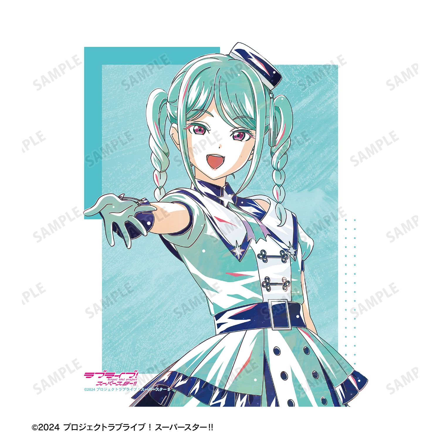 ラブライブ! 描き下ろし 鬼塚冬毬 スーパースター!!ver. Ani-Art F3号キャンバスボード 画像 3 | AniSmile