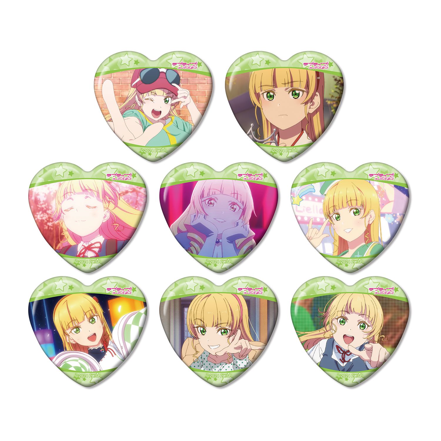ラブライブ!スーパースター!! トレーディング 平安名すみれオンリー 場面写ハート型缶バッジ(単位/単品) - 公式商品画像 | AniSmile