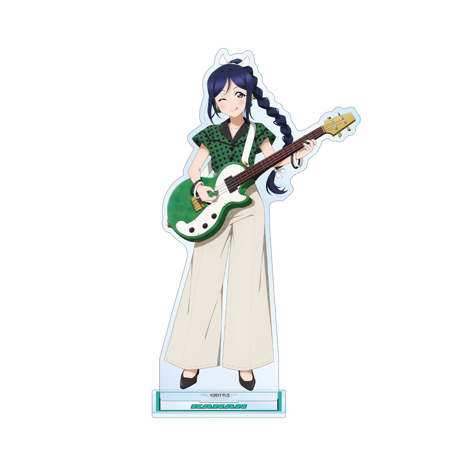 ラブライブ!サンシャイン!! 描き下ろし 松浦果南 The Blue Swell衣装ver. BIGアクリルスタンド - 公式商品画像 | AniSmile