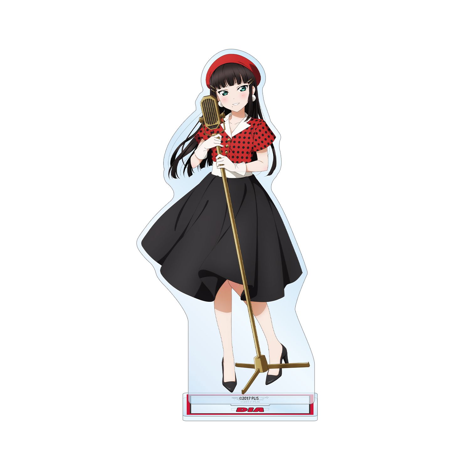 ラブライブ!サンシャイン!! 描き下ろし 黒澤ダイヤ The Blue Swell衣装ver. BIGアクリルスタンド - 公式商品画像 | AniSmile