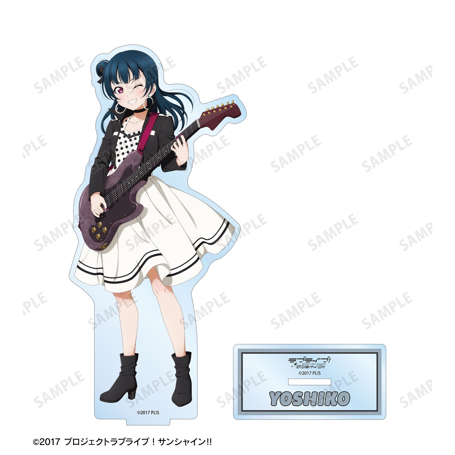 ラブライブ!サンシャイン!! 描き下ろし 津島善子 The Blue Swell衣装ver. BIGアクリルスタンド 画像 3 | AniSmile