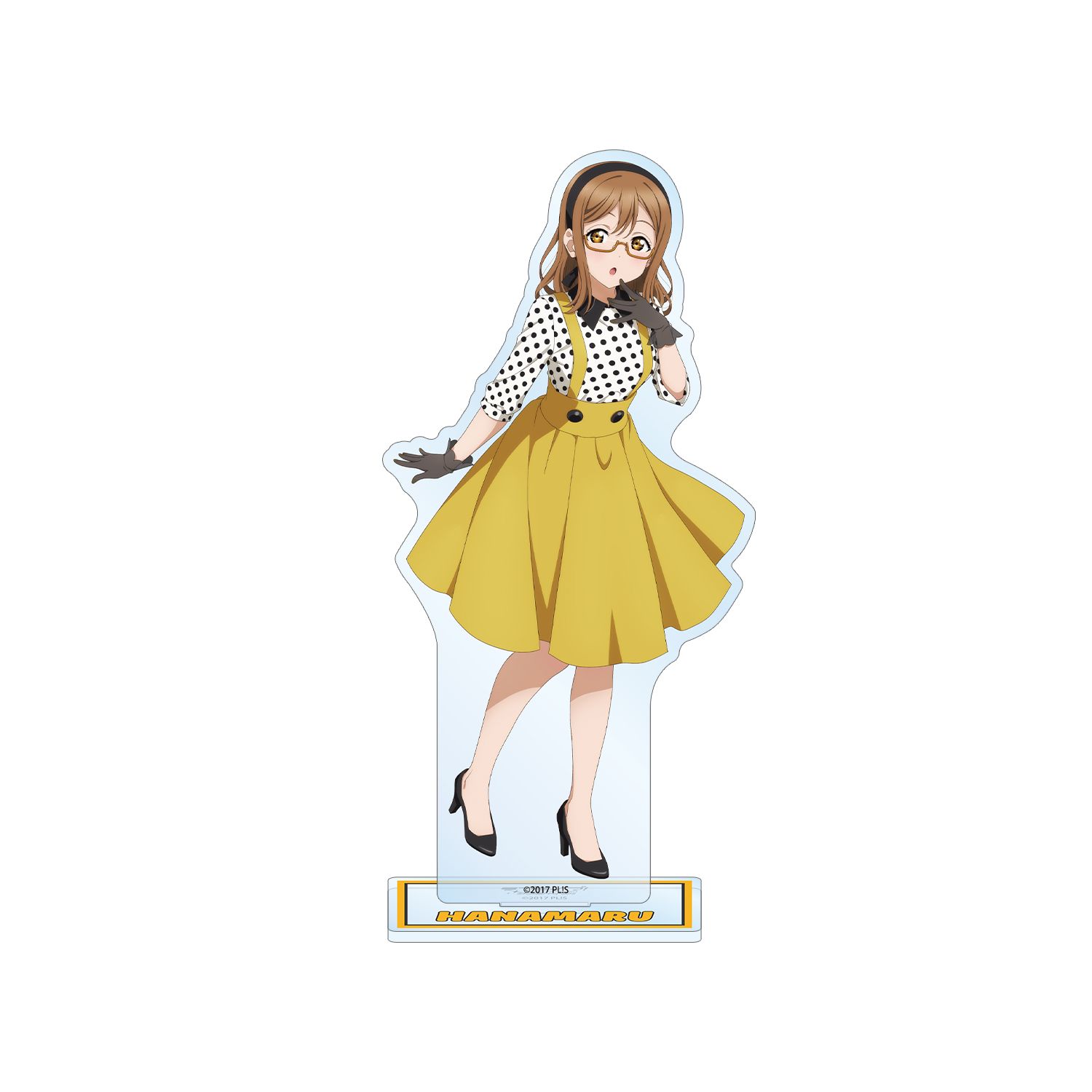 ラブライブ!サンシャイン!! 描き下ろし 国木田花丸 The Blue Swell衣装ver. BIGアクリルスタンド - 公式商品画像 | AniSmile