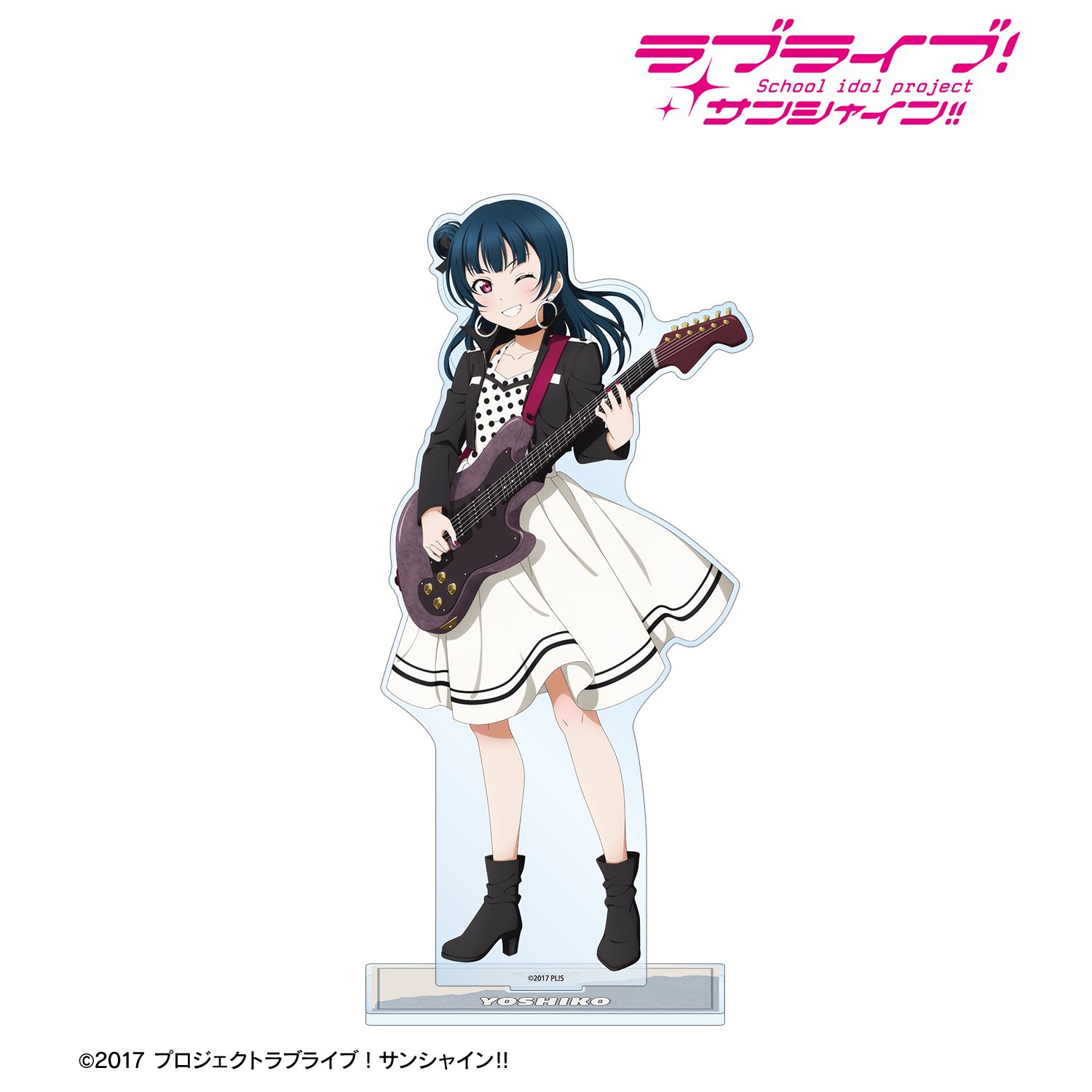 ラブライブ!サンシャイン!! 描き下ろし 津島善子 The Blue Swell衣装ver. 特大アクリルスタンド 画像 2 | AniSmile