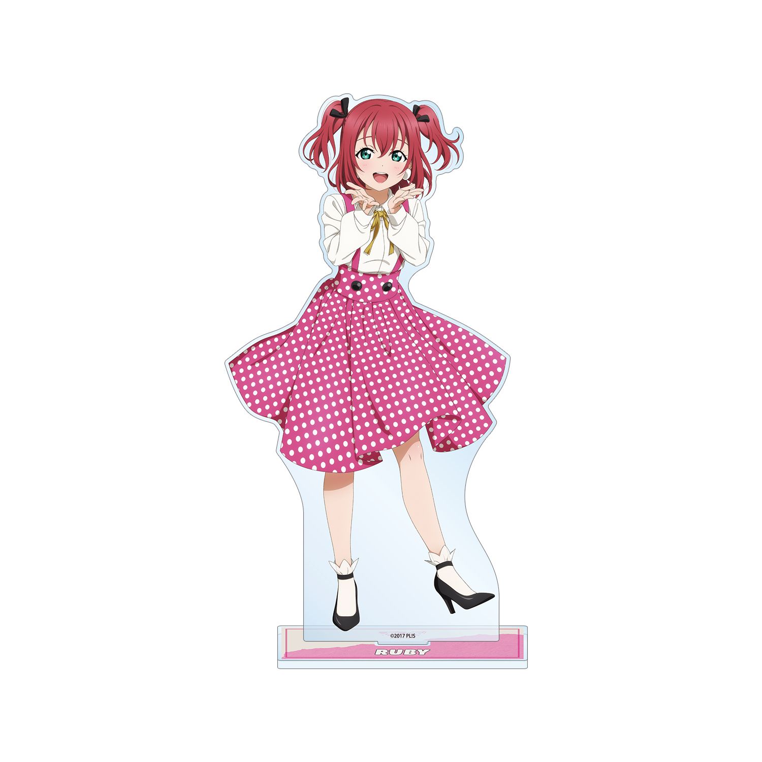 ラブライブ!サンシャイン!! 描き下ろし 黒澤ルビィ The Blue Swell衣装ver. 特大アクリルスタンド - 公式商品画像 | AniSmile