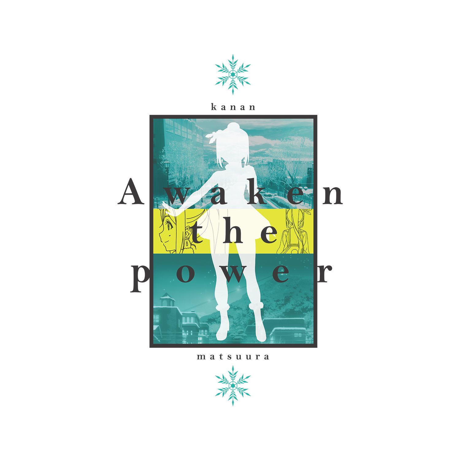 ラブライブ!サンシャイン!! 松浦果南 Awaken the power Tシャツメンズ(サイズ/M) 画像 3 | AniSmile