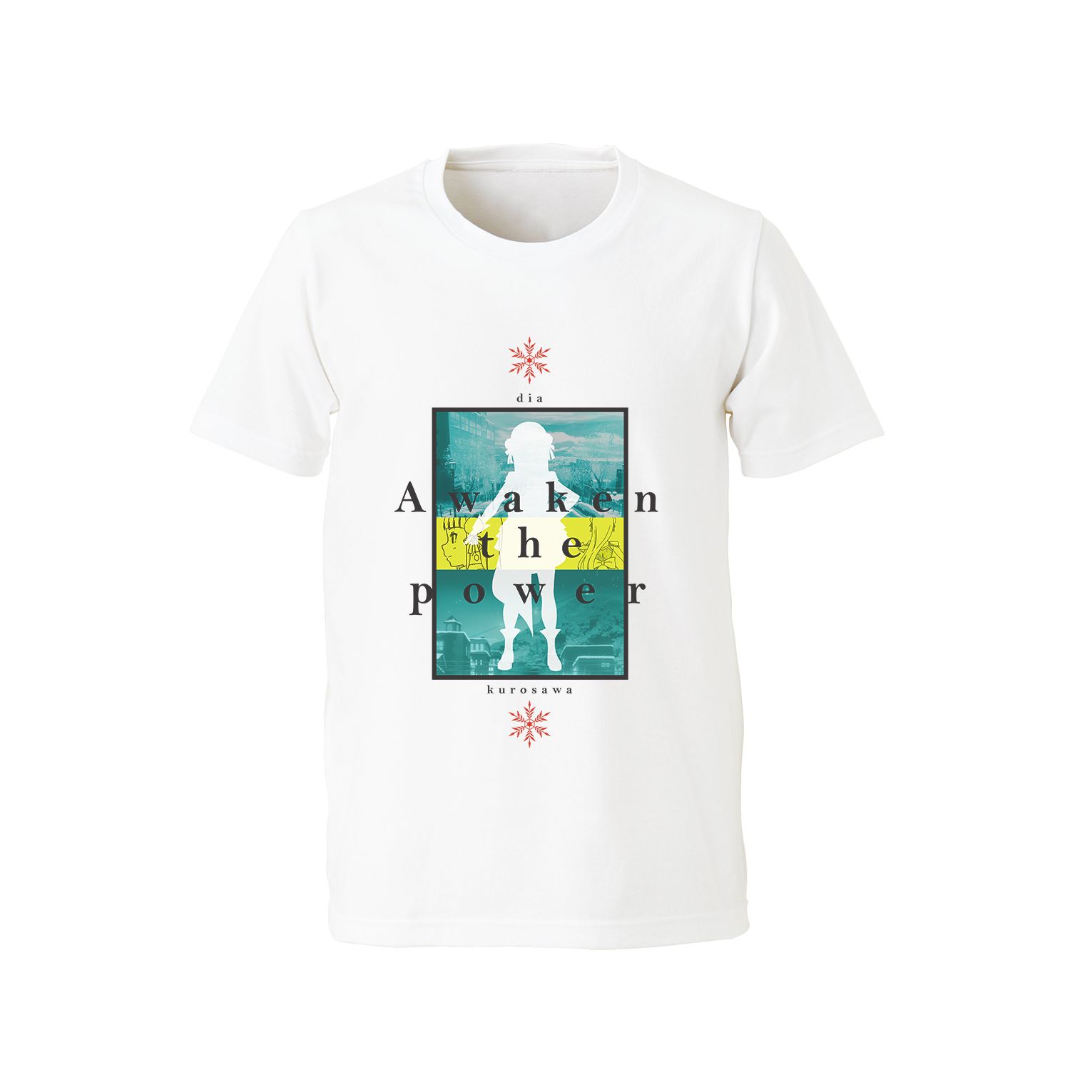 ラブライブ!サンシャイン!! 黒澤ダイヤ Awaken the power Tシャツメンズ(サイズ/S) - 公式商品画像 | AniSmile