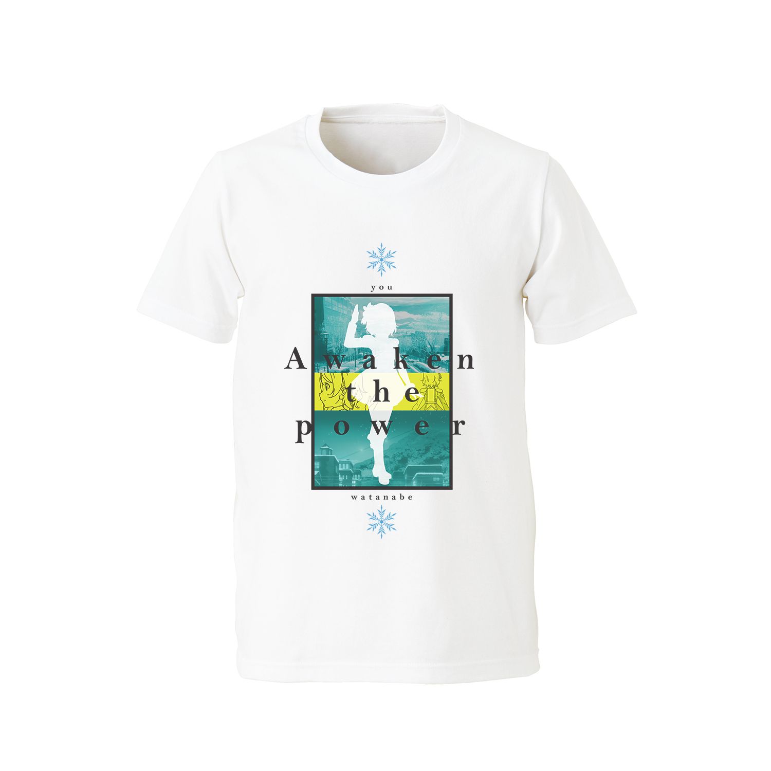 ラブライブ!サンシャイン!! 渡辺 曜 Awaken the power Tシャツメンズ(サイズ/L) - 公式商品画像 | AniSmile