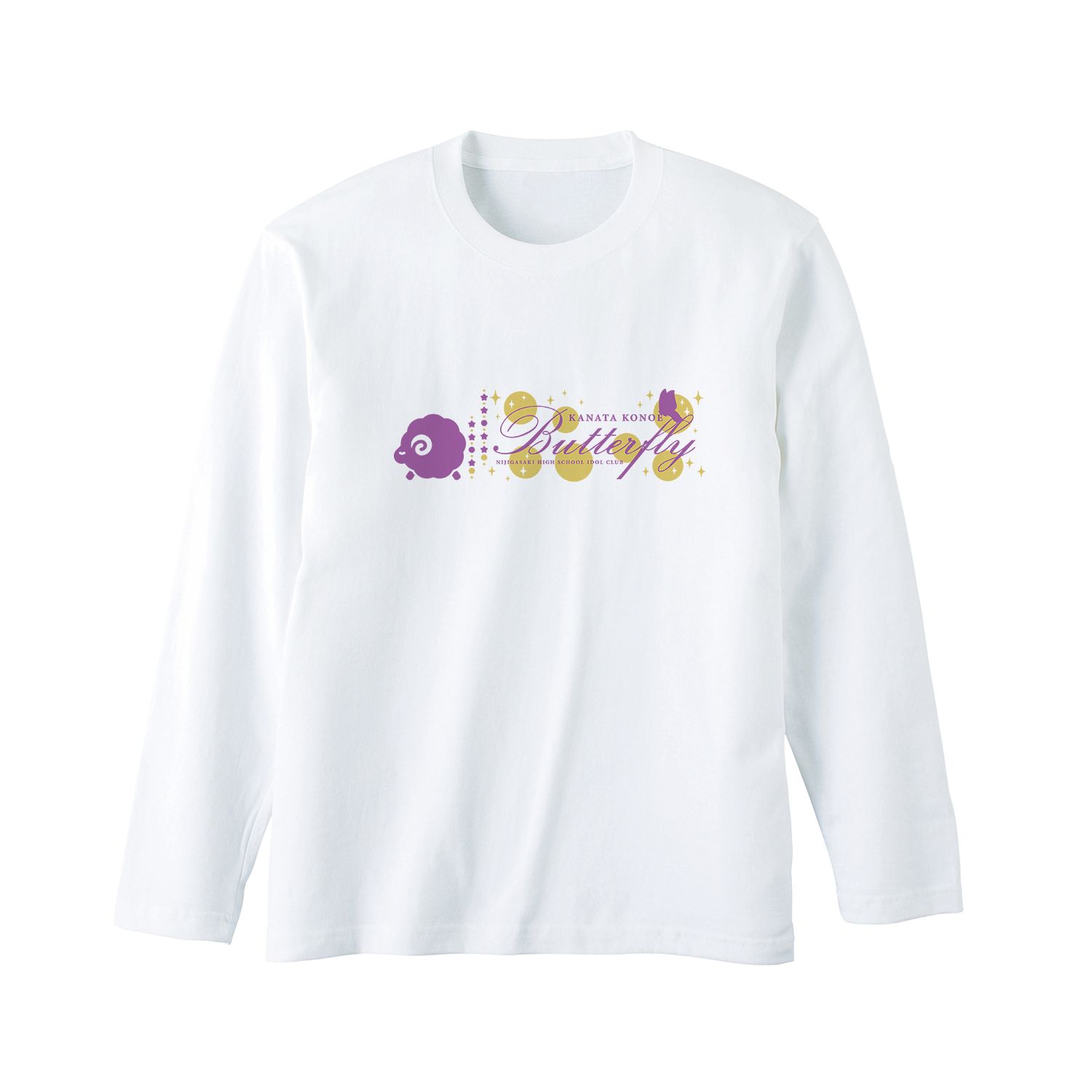 ラブライブ!虹ヶ咲学園スクールアイドル同好会 Butterfly ロングTシャツユニセックス(サイズ/L) 画像 2 | AniSmile