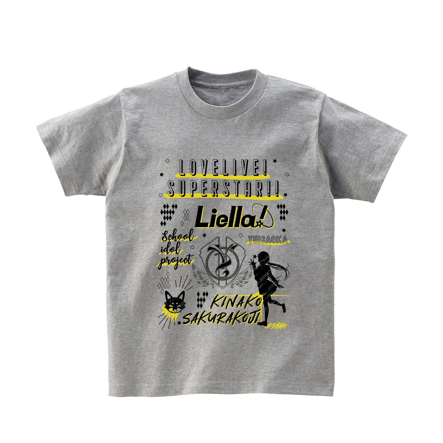 ラブライブ!スーパースター!! 桜小路 きな子 Ani-Sketch Tシャツメンズ(サイズ/XL) - 公式商品画像 | AniSmile
