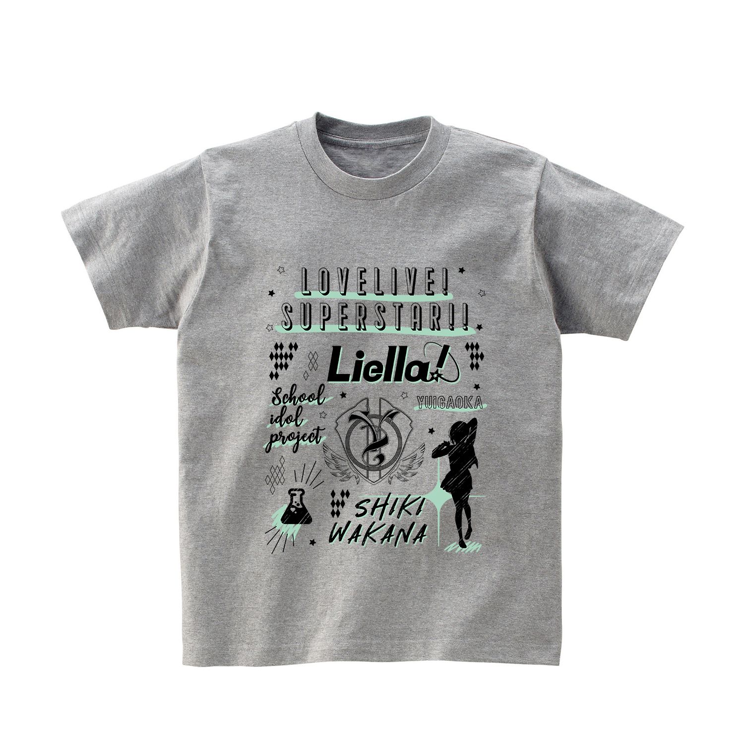 ラブライブ!スーパースター!! 若菜 四季 Ani-Sketch Tシャツメンズ(サイズ/XL) - 公式商品画像 | AniSmile