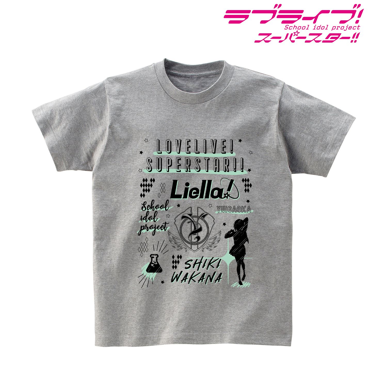 ラブライブ!スーパースター!! 若菜 四季 Ani-Sketch Tシャツメンズ(サイズ/XXL) 画像 3 | AniSmile