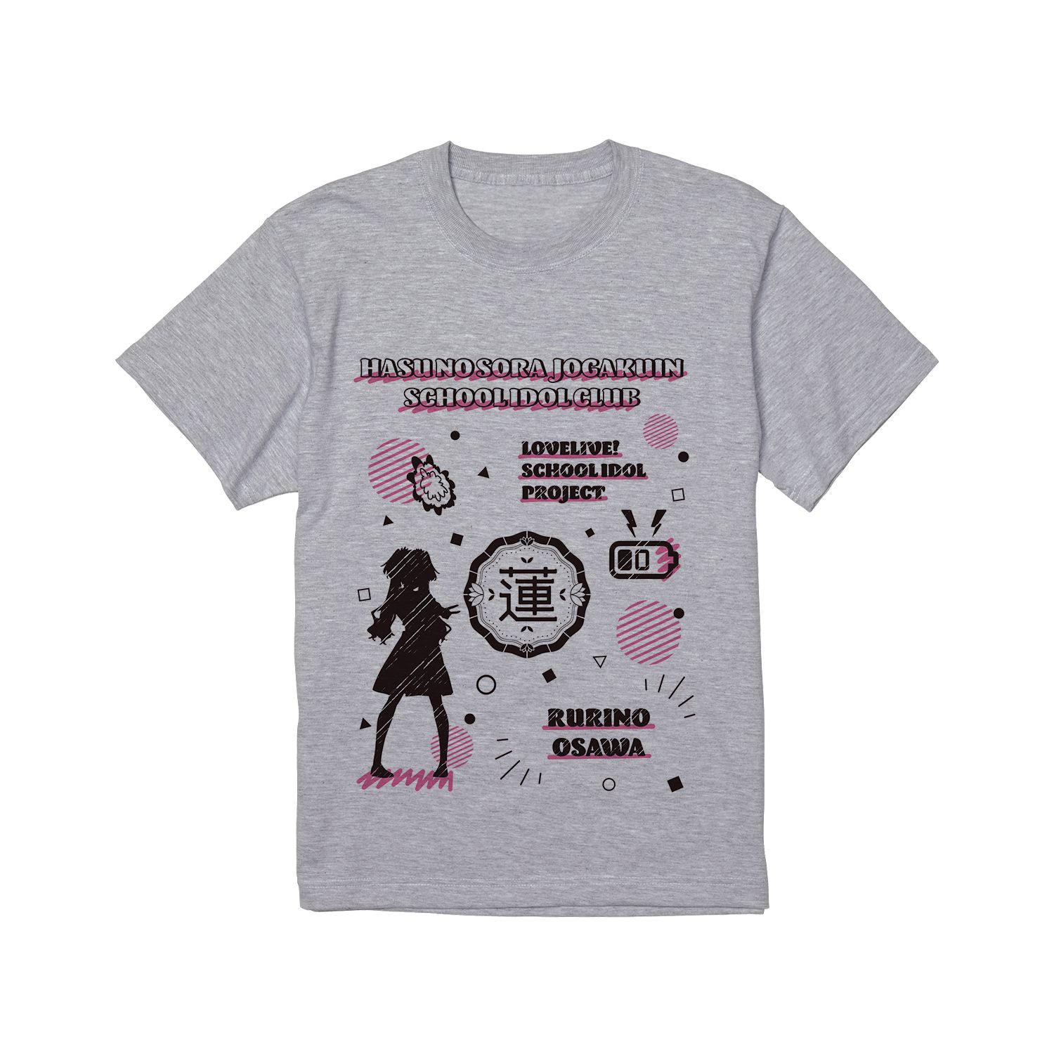 ラブライブ!蓮ノ空女学院スクールアイドルクラブ 大沢 瑠璃乃 Ani-Sketch Tシャツメンズ(サイズ/XL) - 公式商品画像 | AniSmile