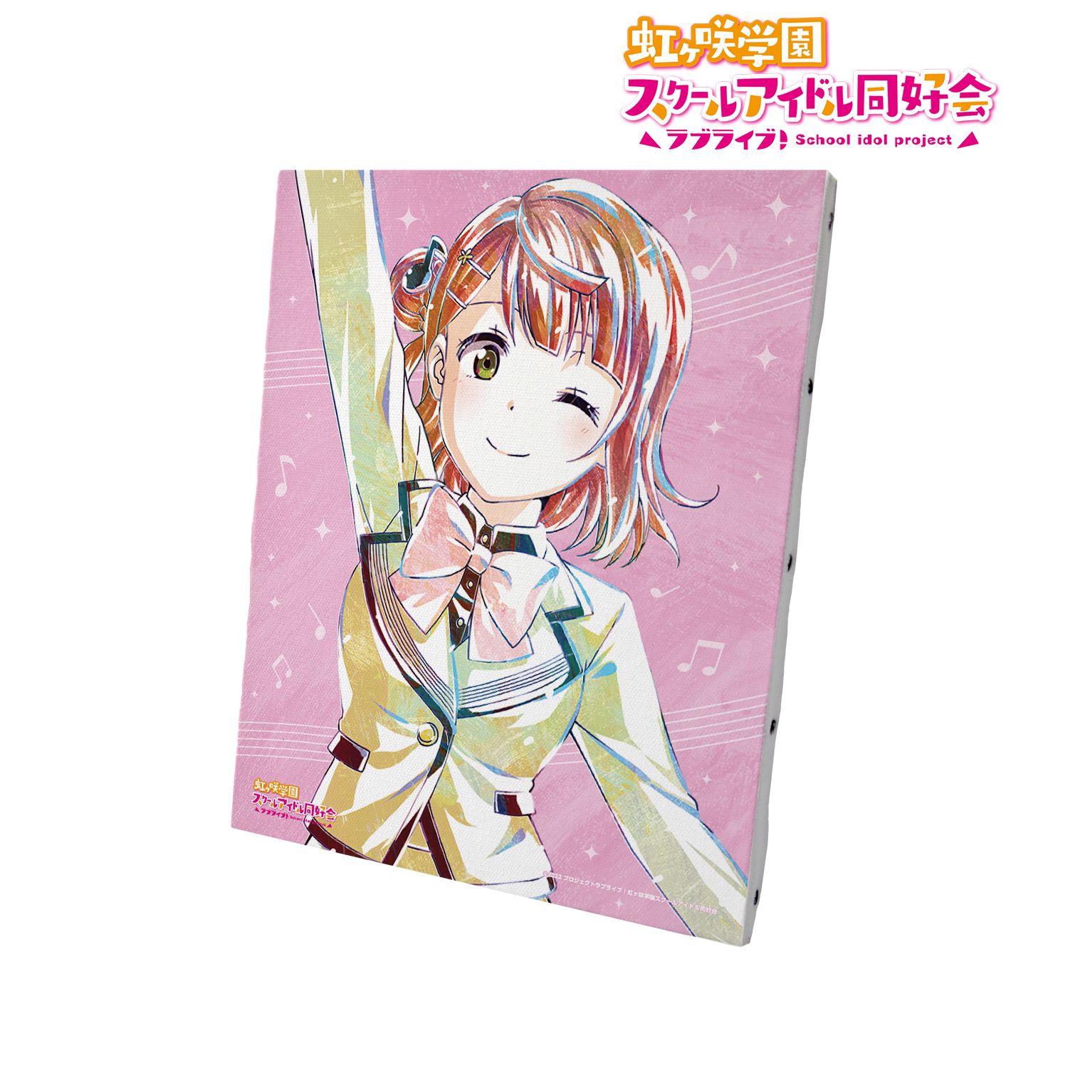 ラブライブ!虹ヶ咲学園スクールアイドル同好会 上原 歩夢 Ani-Art キャンバスボード 画像 2 | AniSmile