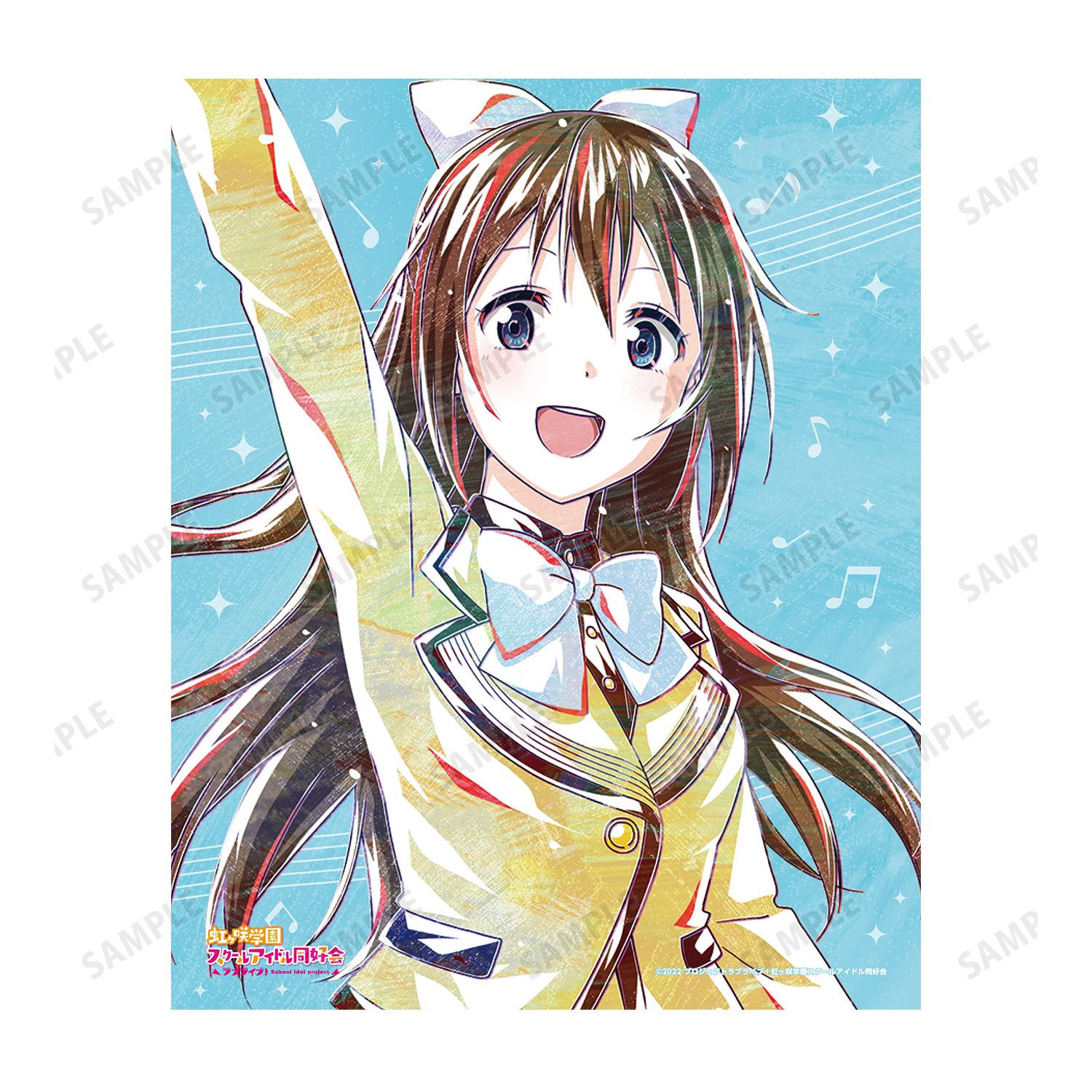ラブライブ!虹ヶ咲学園スクールアイドル同好会 桜坂 しずく Ani-Art キャンバスボード 画像 3 | AniSmile