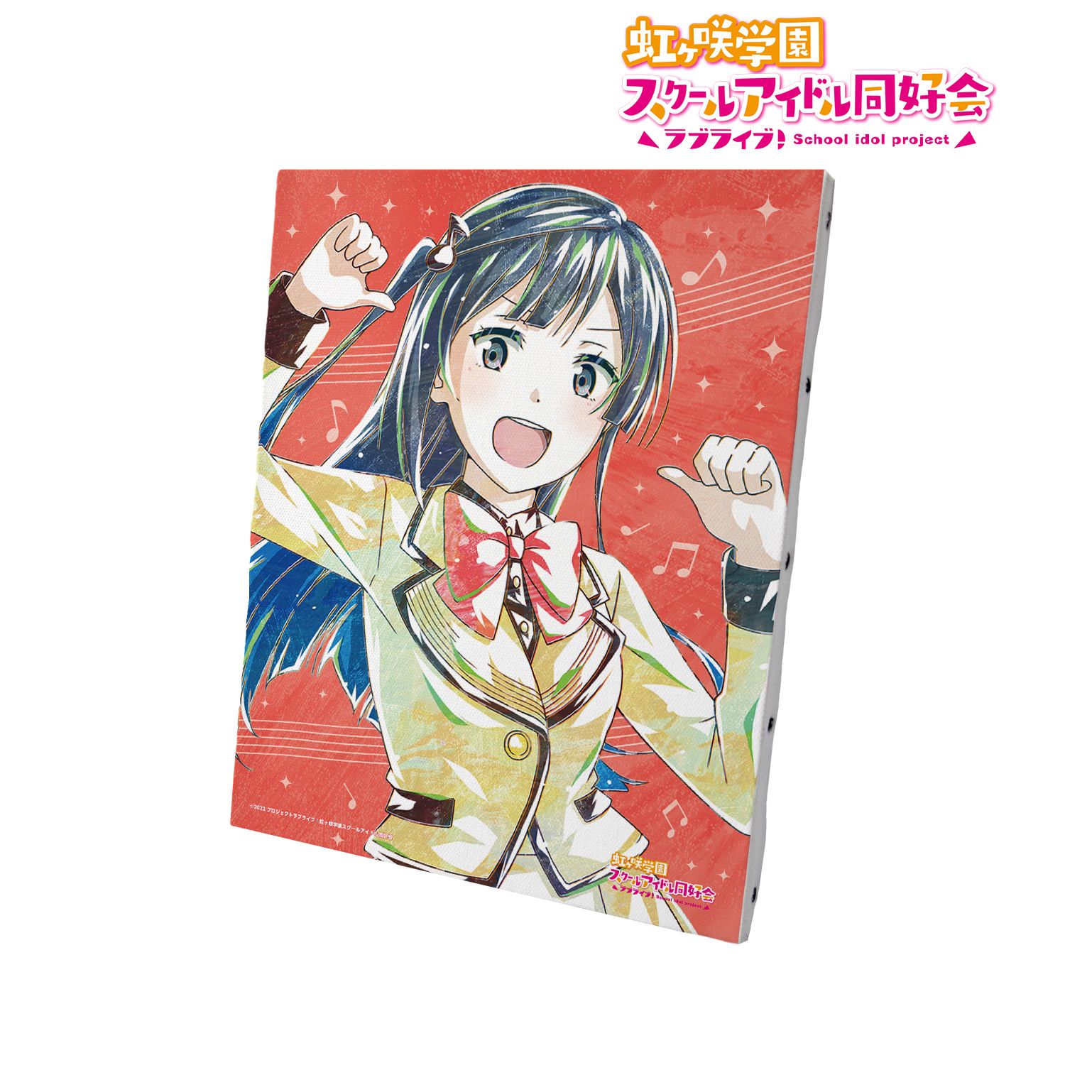 ラブライブ!虹ヶ咲学園スクールアイドル同好会 優木 せつ菜 Ani-Art キャンバスボード 画像 2 | AniSmile