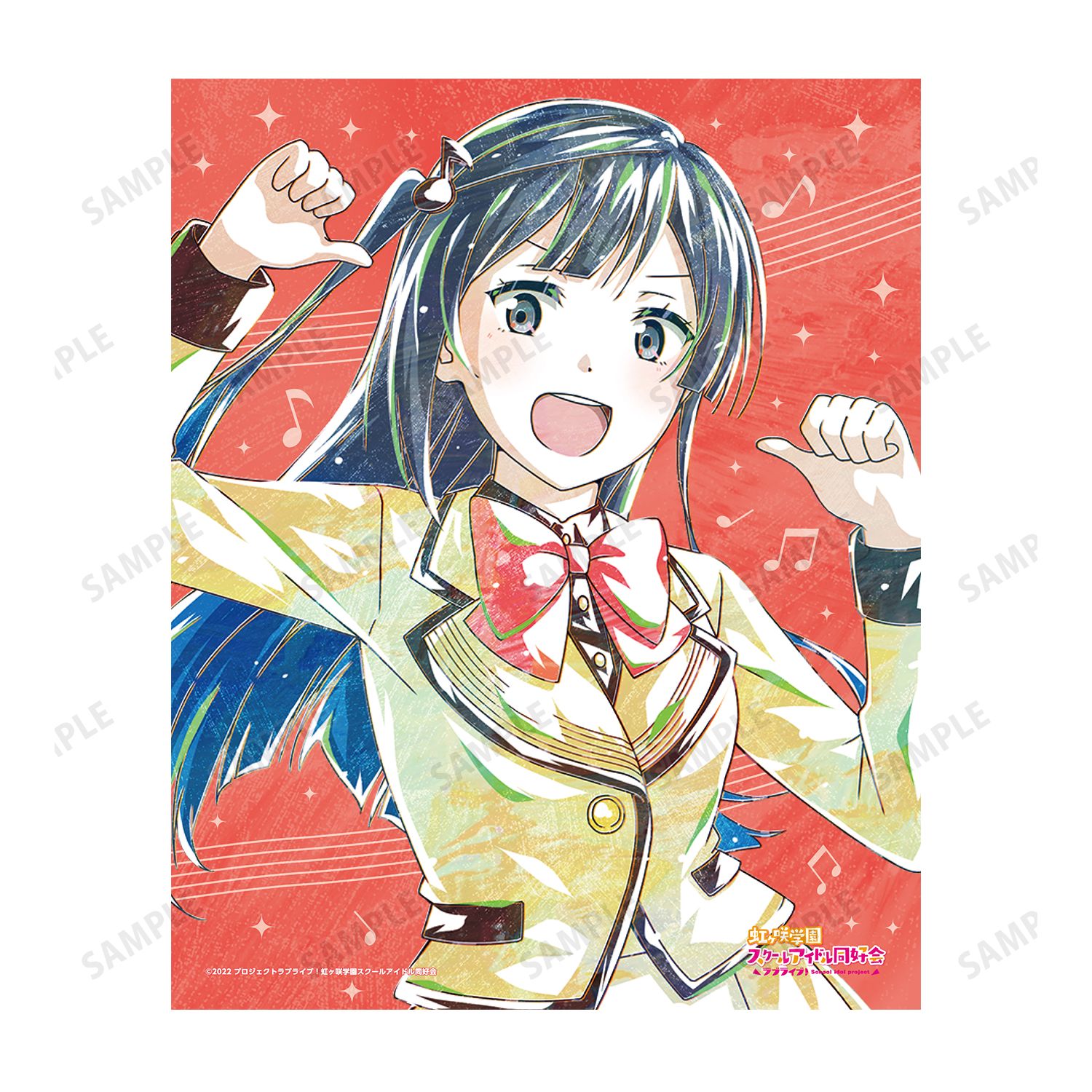 ラブライブ!虹ヶ咲学園スクールアイドル同好会 優木 せつ菜 Ani-Art キャンバスボード 画像 3 | AniSmile