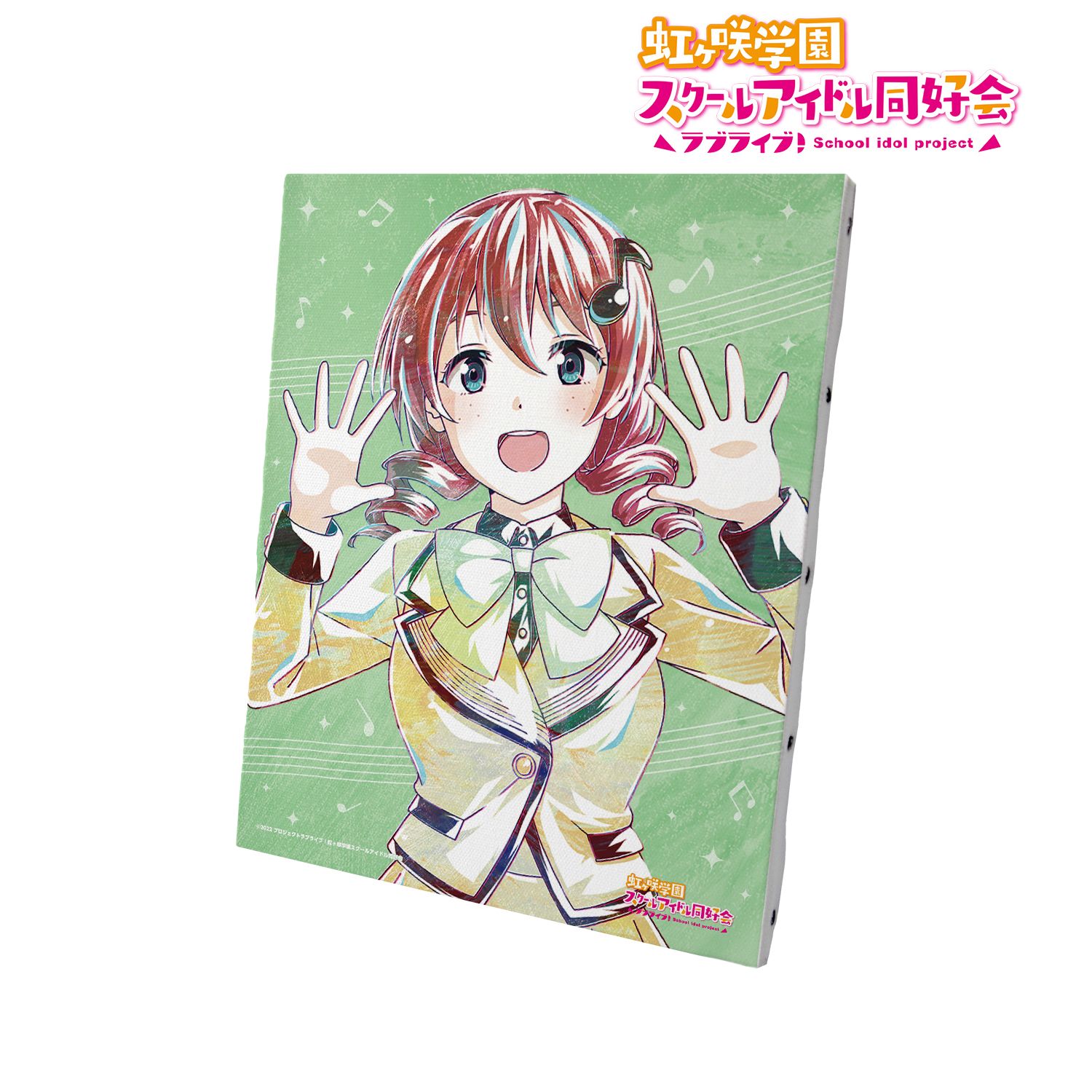 ラブライブ!虹ヶ咲学園スクールアイドル同好会 エマ・ヴェルデ Ani-Art キャンバスボード 画像 2 | AniSmile